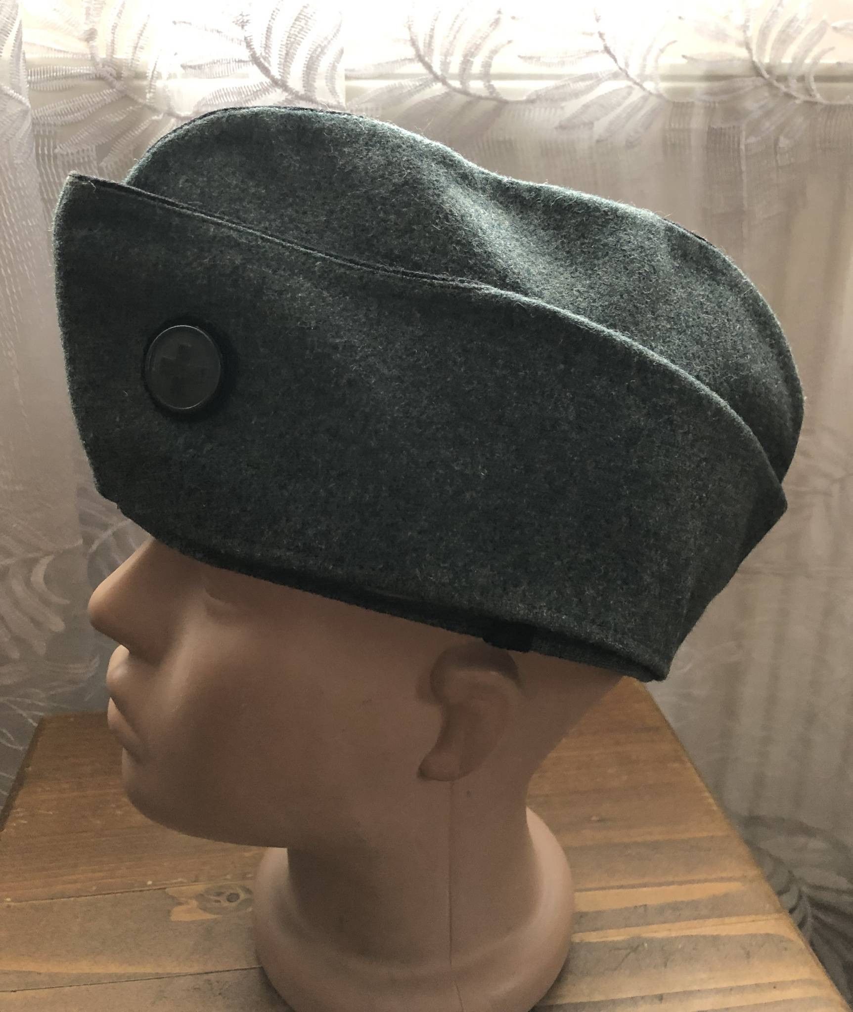 Vintage Vintage Winter cap (side cap) of the Swiss Army, Size ONE SIZE - 4 Thumbnail