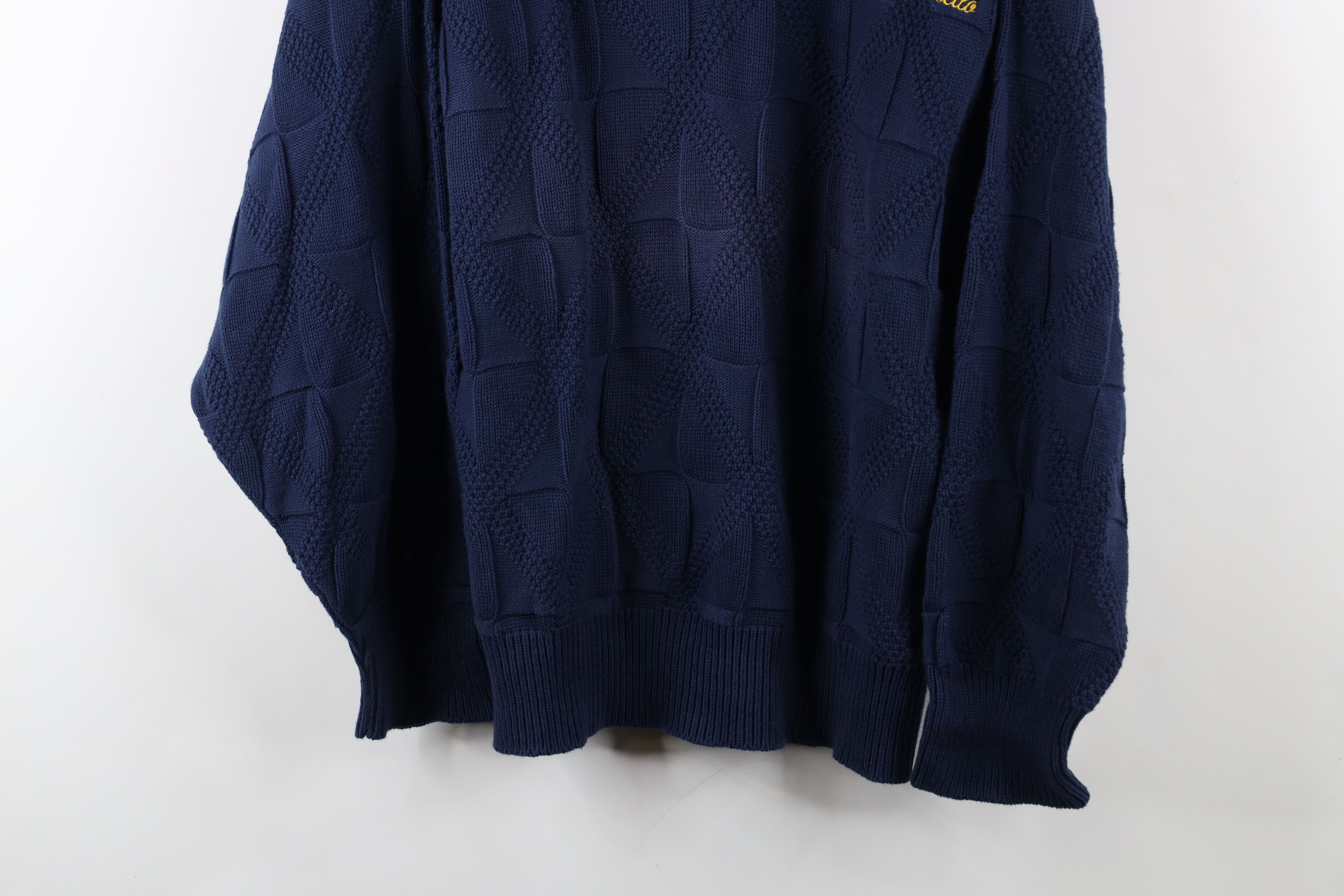 Vintage Vintage 90s Spell Out University of Toledo Knit Sweater USA Size US M / EU 48-50 / 2 - 3 Thumbnail