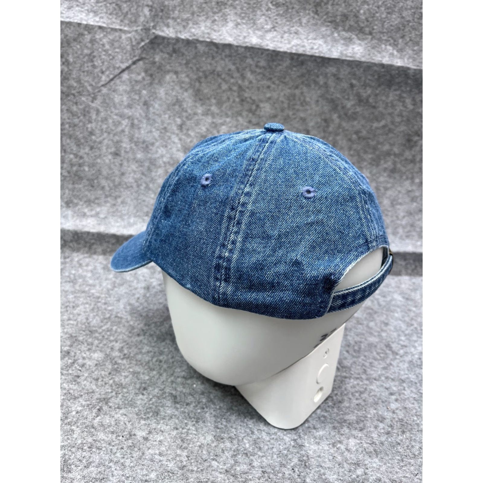 Vintage Vintage Falcon Headwear Hawaiian Shirt Cap Adult One Size Denim Cotton Beach Travel Mens Size ONE SIZE - 5 Thumbnail