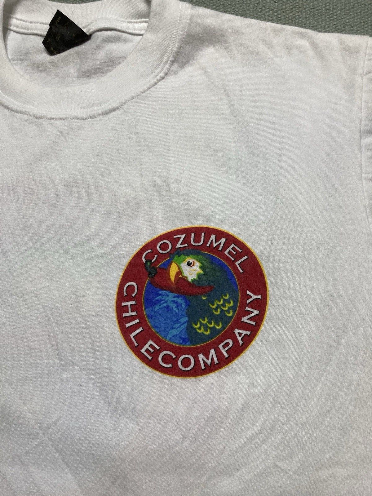 Vintage 90s t shirt Cozumel Chile Company pepper parrot Mexico large Size US L / EU 52-54 / 3 - 5 Thumbnail