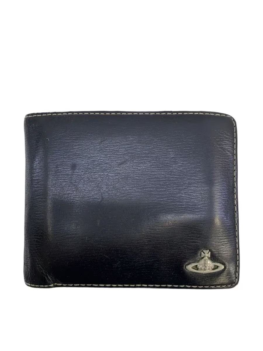 Vivienne Westwood Contrast Stitch Orb Leather Wallet Size ONE SIZE - 1 Thumbnail
