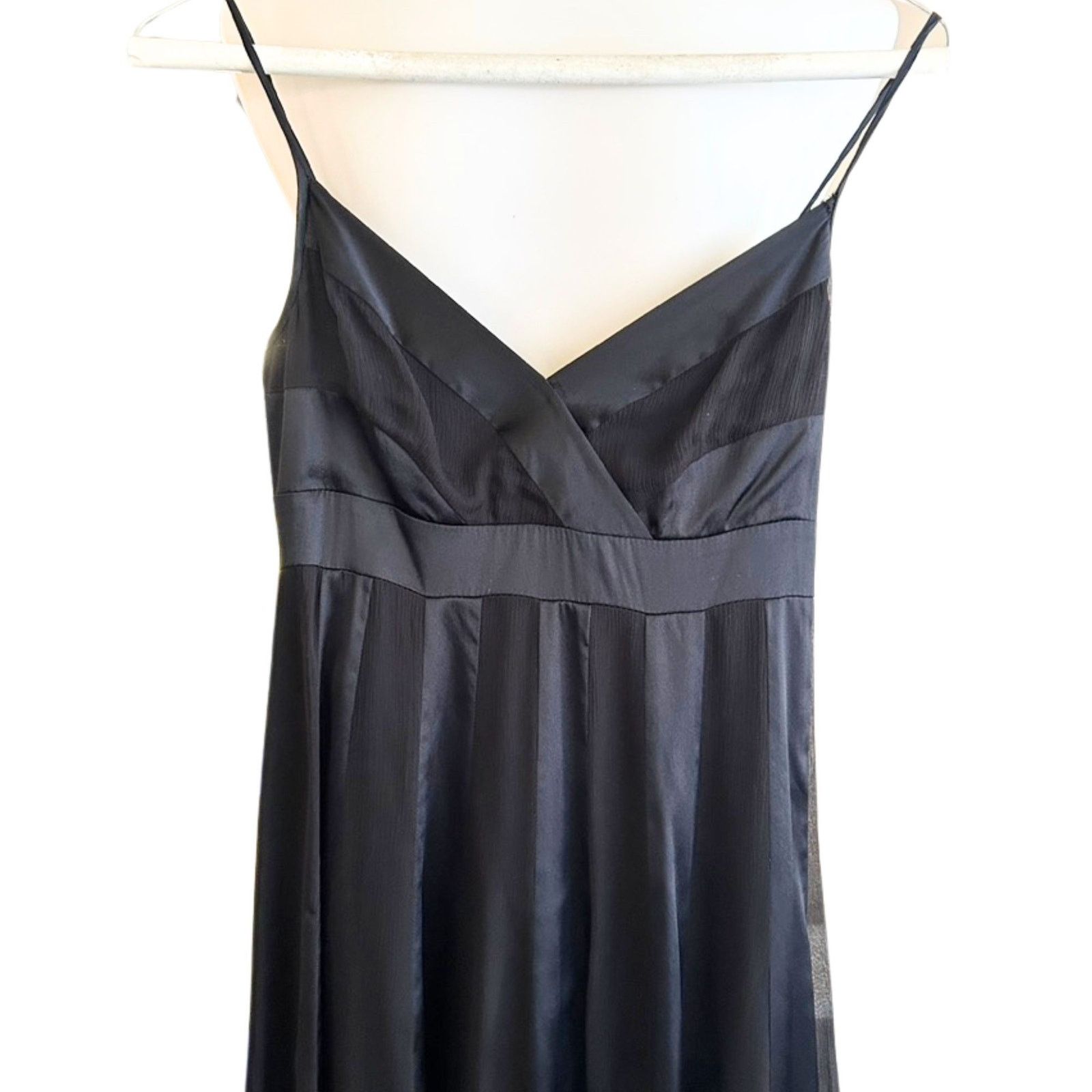 Diane von Furstenberg Diane Von Furstenberg Black Silk "ROMA" Fit & Flare Dress Size XS / US 0-2 / IT 36-38 - 3 Thumbnail