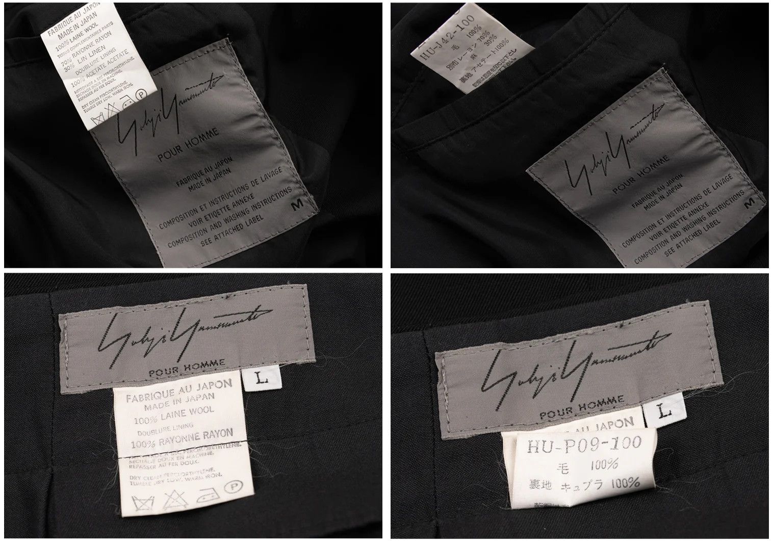 Yohji Yamamoto Yohji Yamamoto Wool Gabardine Suit Set Size US M / EU 48-50 / 2 - 19 Thumbnail
