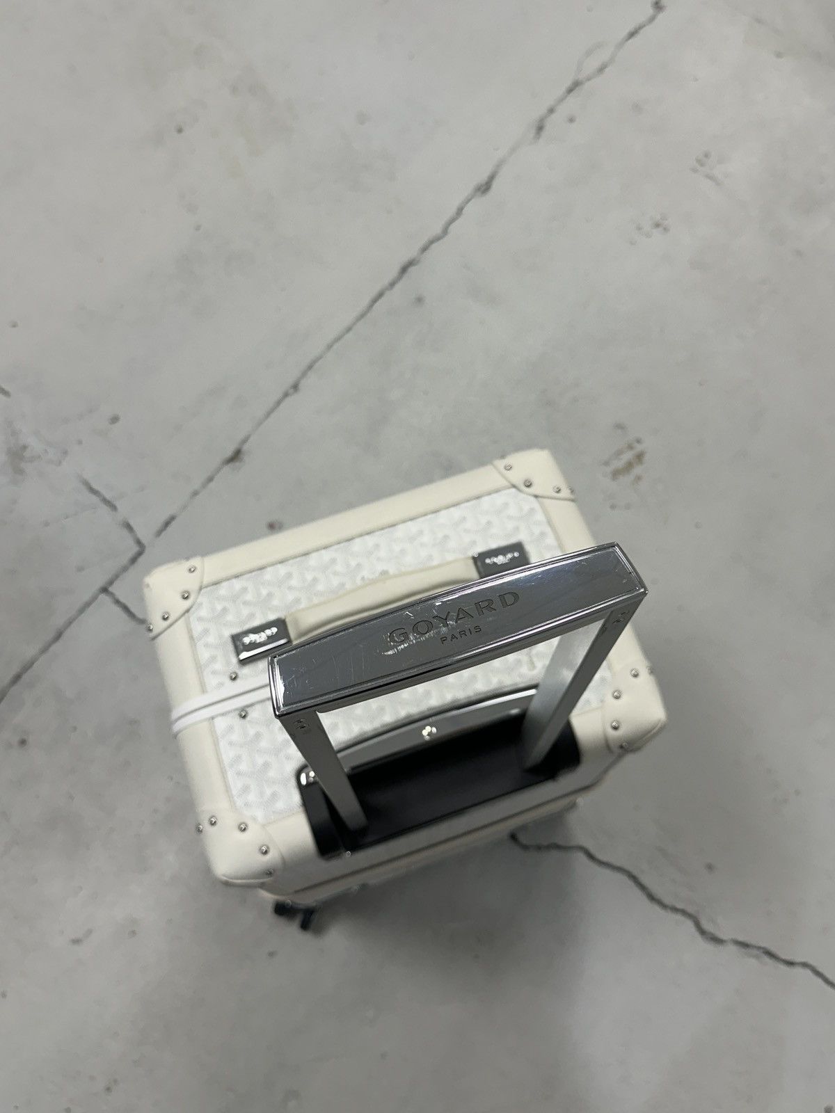 Goyard Goyard Bourget PM Trolley Suitcase White 23L Size ONE SIZE - 7 Thumbnail