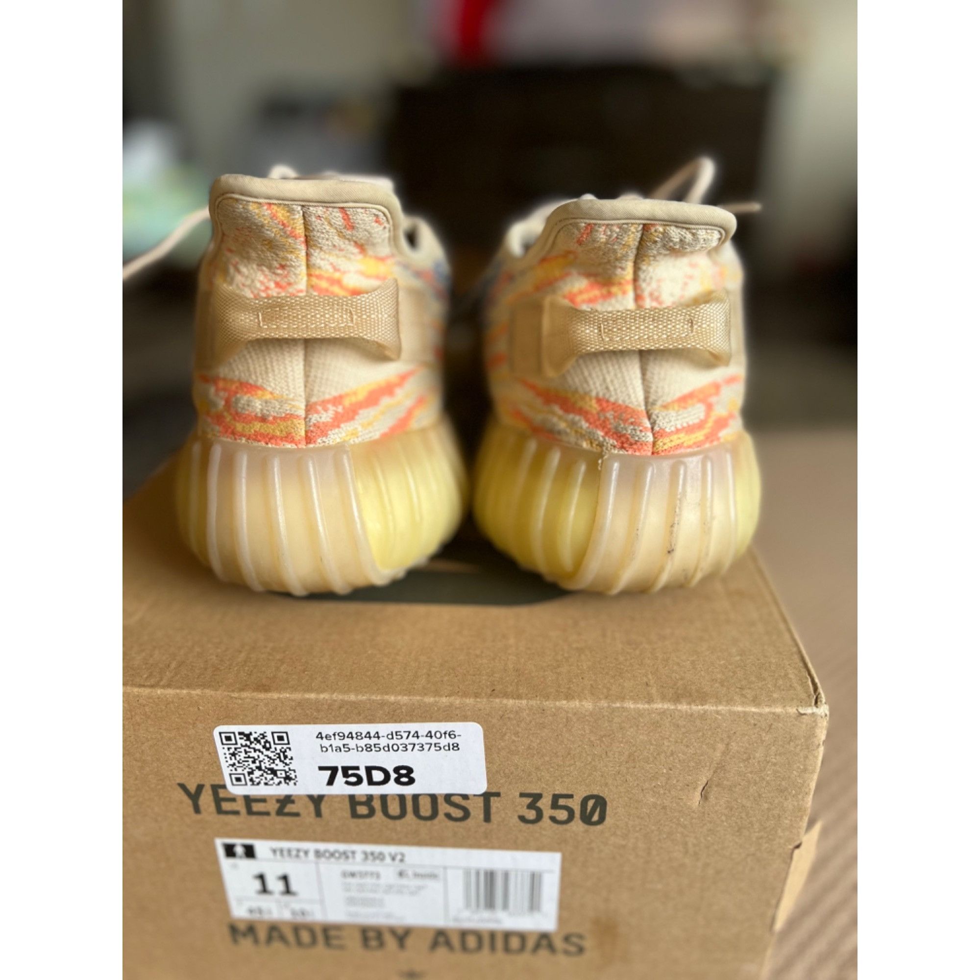 Adidas Adidas YEEZY BOOST 350 V2 MX Oat Shoes - Size 11 Size US 11 / EU 44 - 6 Thumbnail