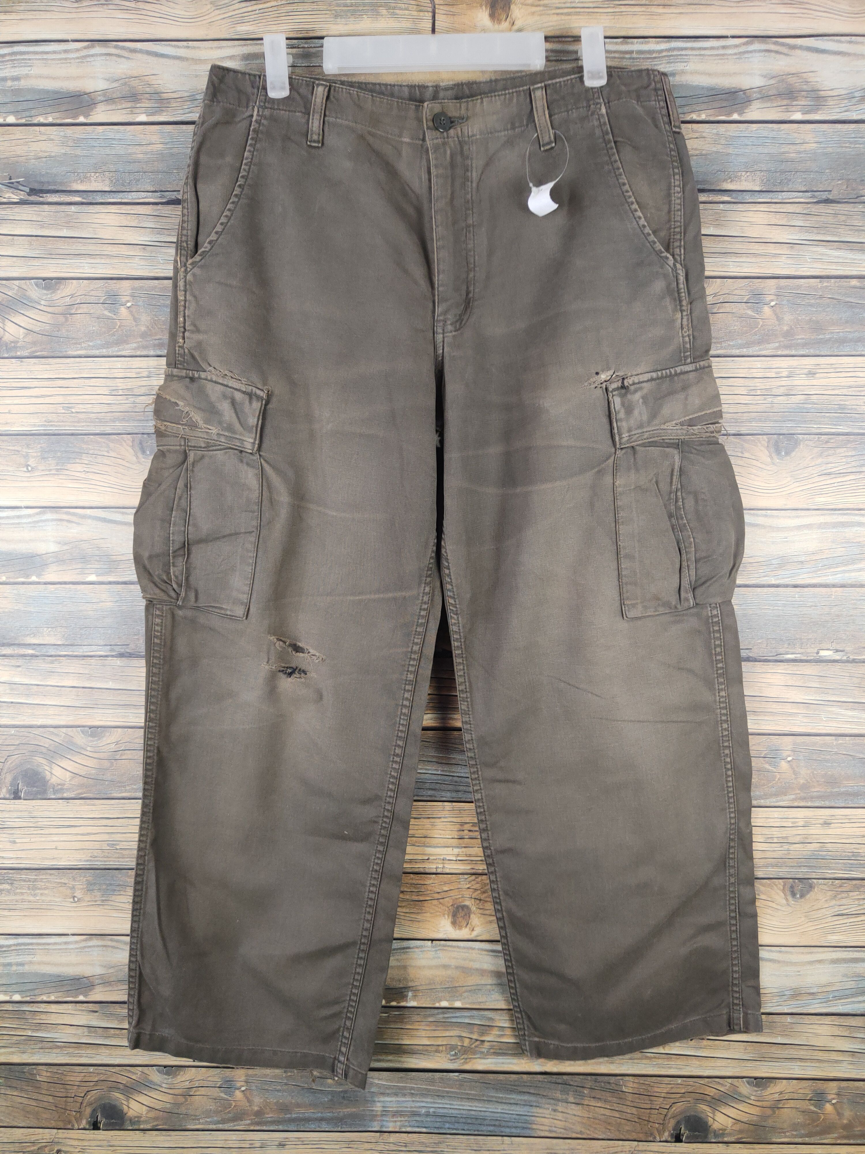 Carhartt DL Carhartt Dark Olive Multipocket Cargo Pants #46-252T Size US 32 / EU 48 - 1 Thumbnail