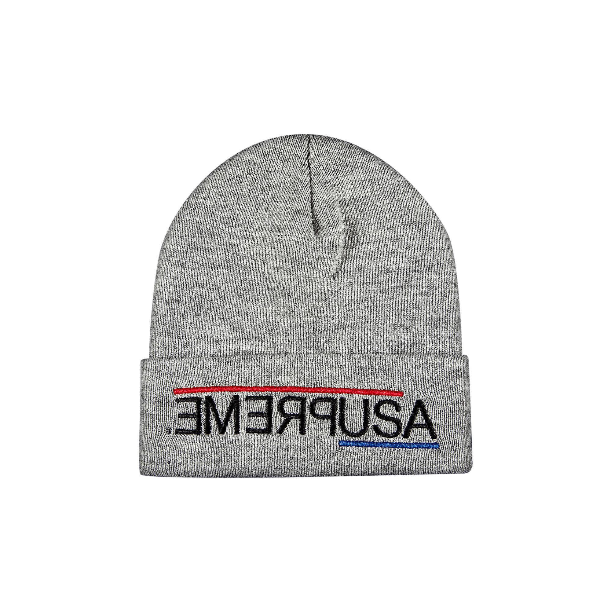 Supreme DS Supreme Crochet Beanie Heather Grey | Grailed