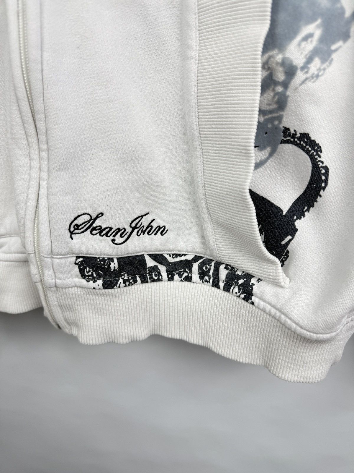 Sean John 🇺🇸 Vintage Y2K Sean John Crown Rap Zip Hoodie Rare Retro Hype Size US M / EU 48-50 / 2 - 6 Thumbnail