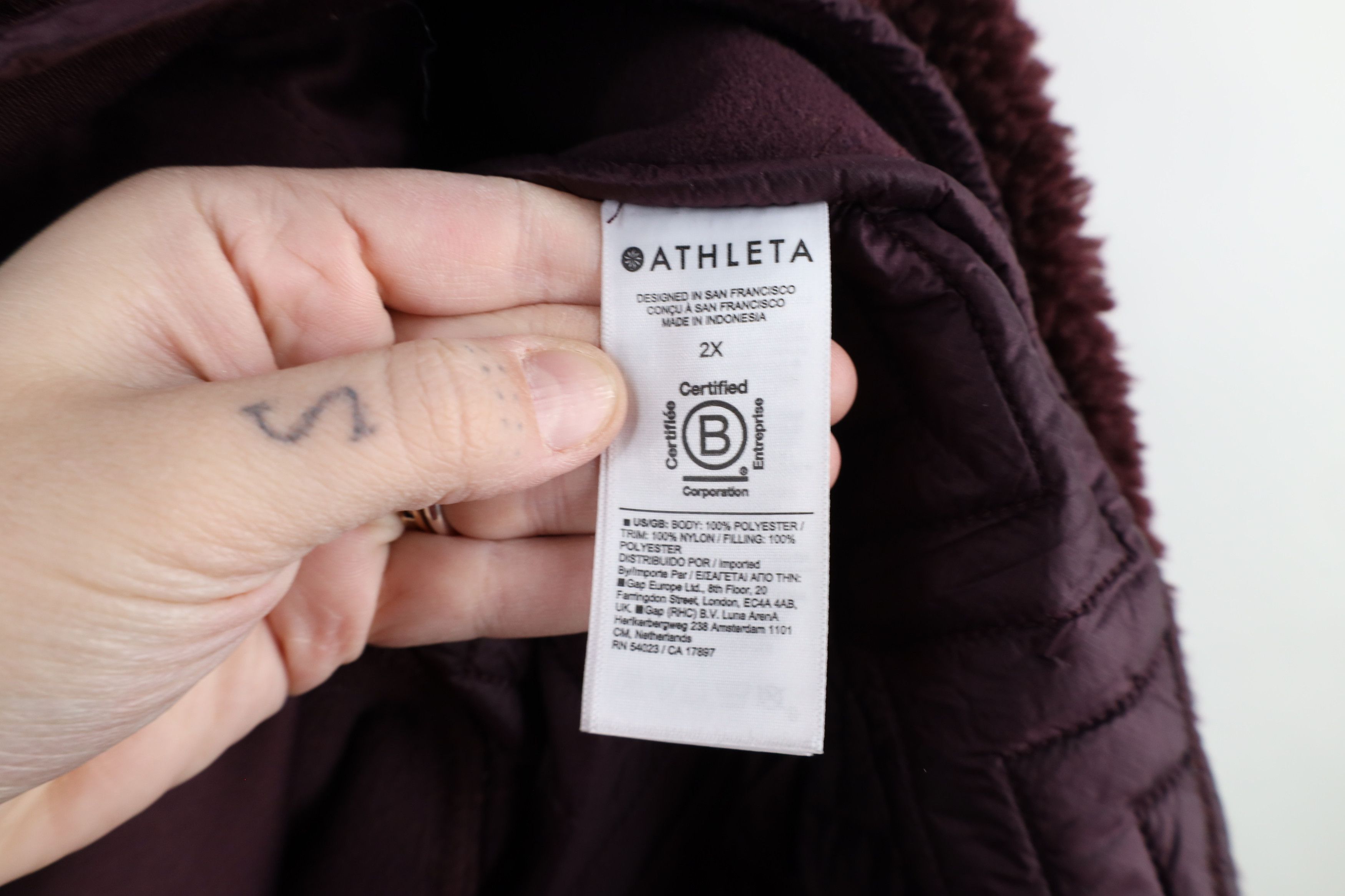 Athleta × Vintage Athleta Deep Pile Fleece Snap Button Pullover Sweatshirt Size XXL / US 16-18 / IT 52-54 - 8 Thumbnail