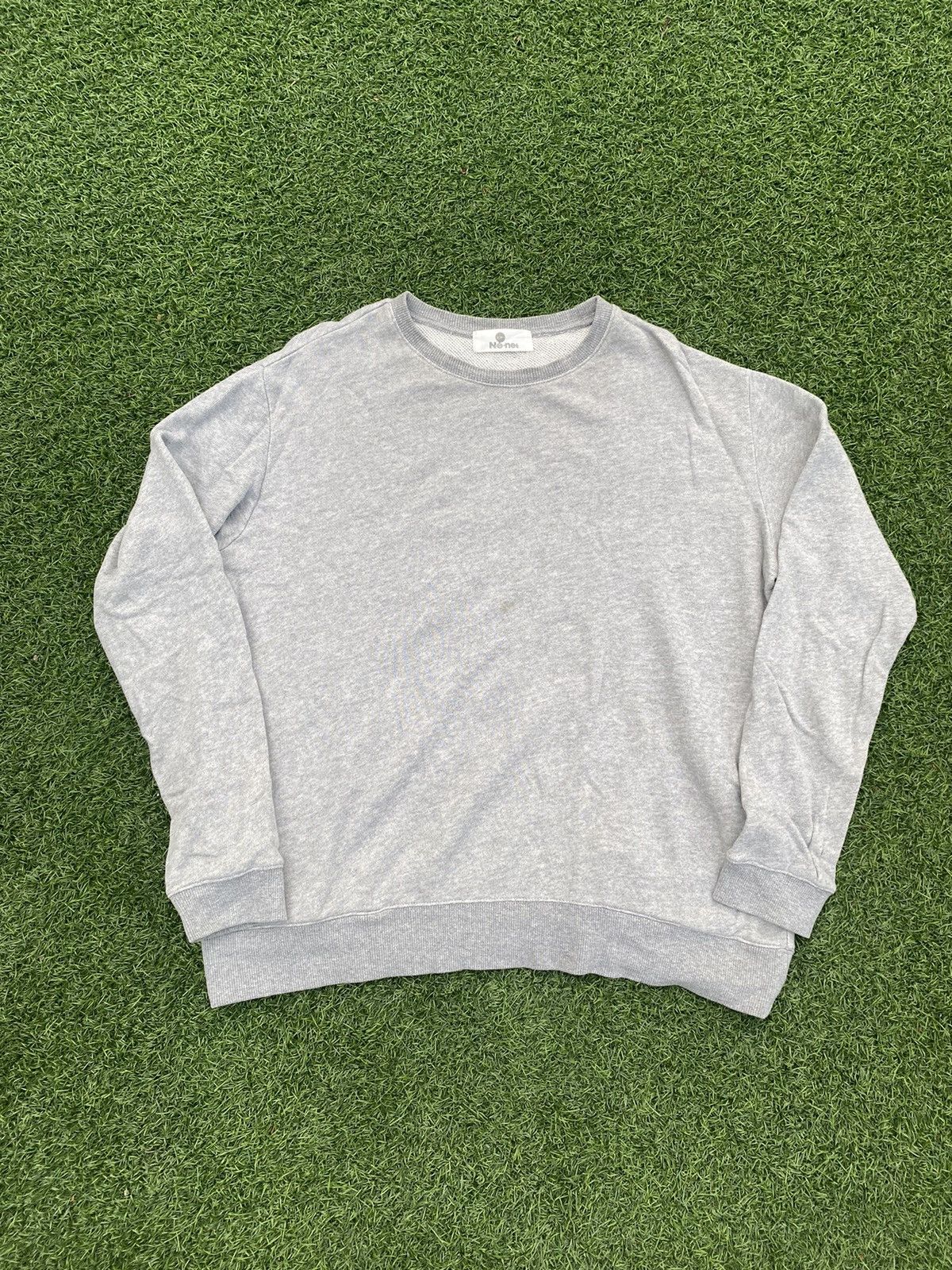 Issey Miyake × Japanese Brand × Ne-Net NE - NET BY ISSEY MIYAKE SAMPLE BASIC GRAY SWEATSHIRT Size US XL / EU 56 / 4 - 1 Thumbnail