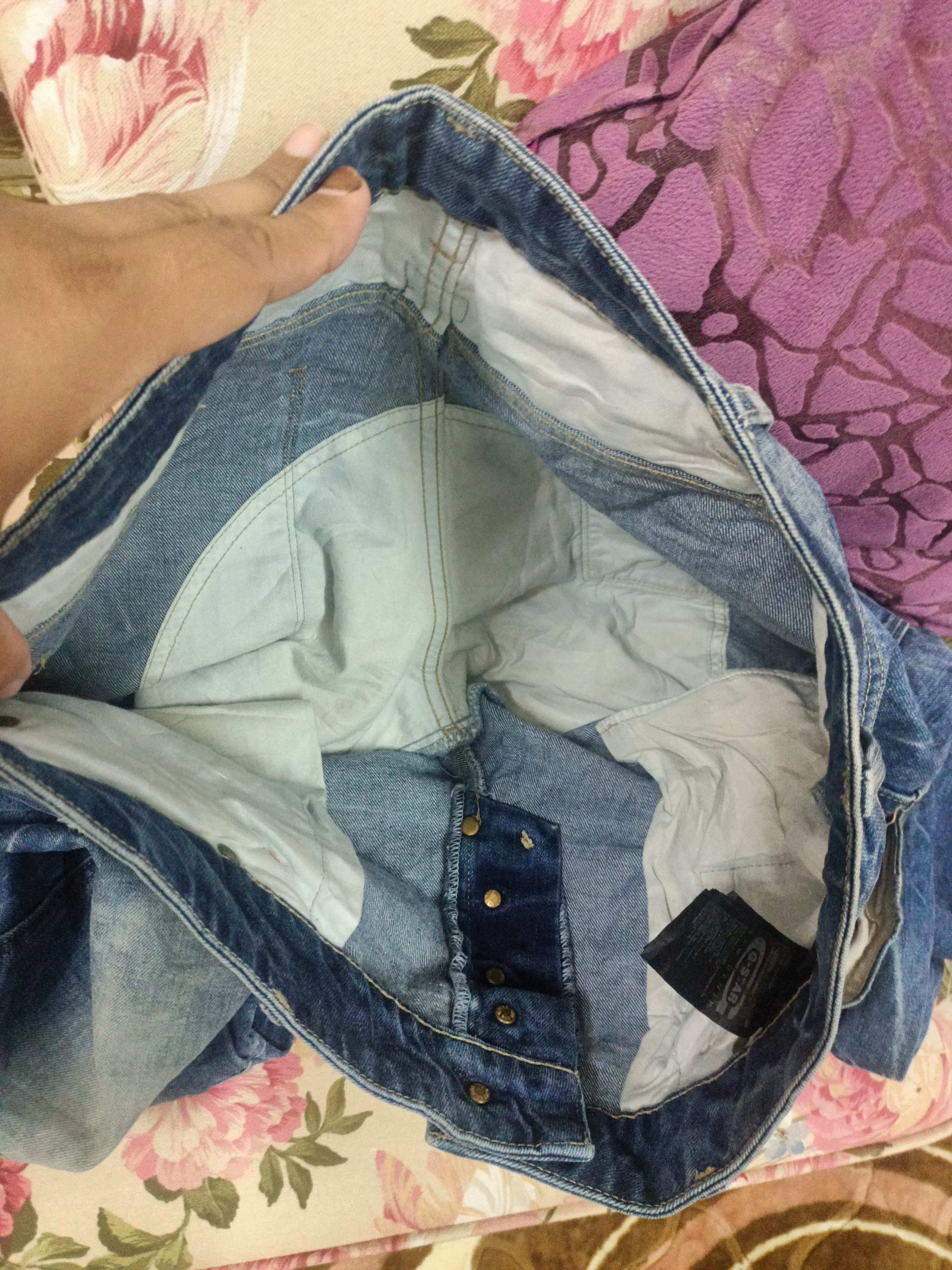 G-Star G-Star Raw Distress Rider Jeans Size US 36 / EU 52 - 11 Thumbnail