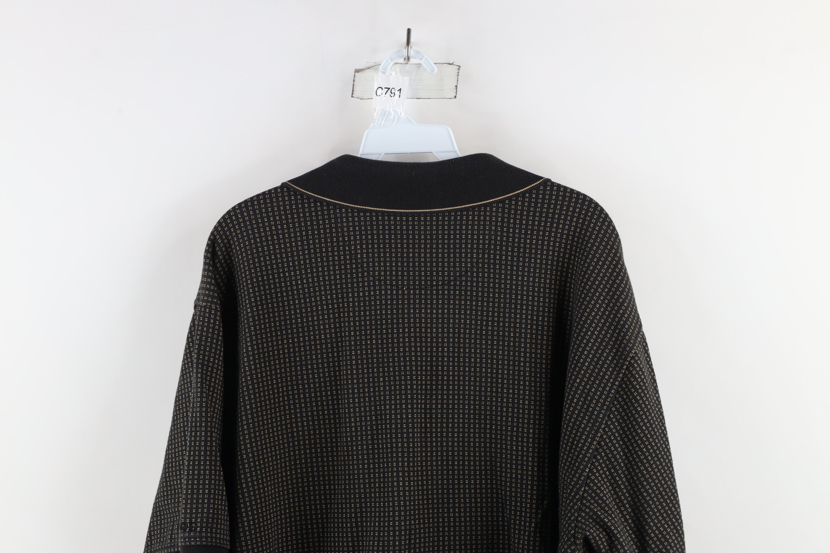 Vintage Vintage 90s Streetwear Geometric Collared Golf Polo Shirt Size US XL / EU 56 / 4 - 9 Thumbnail