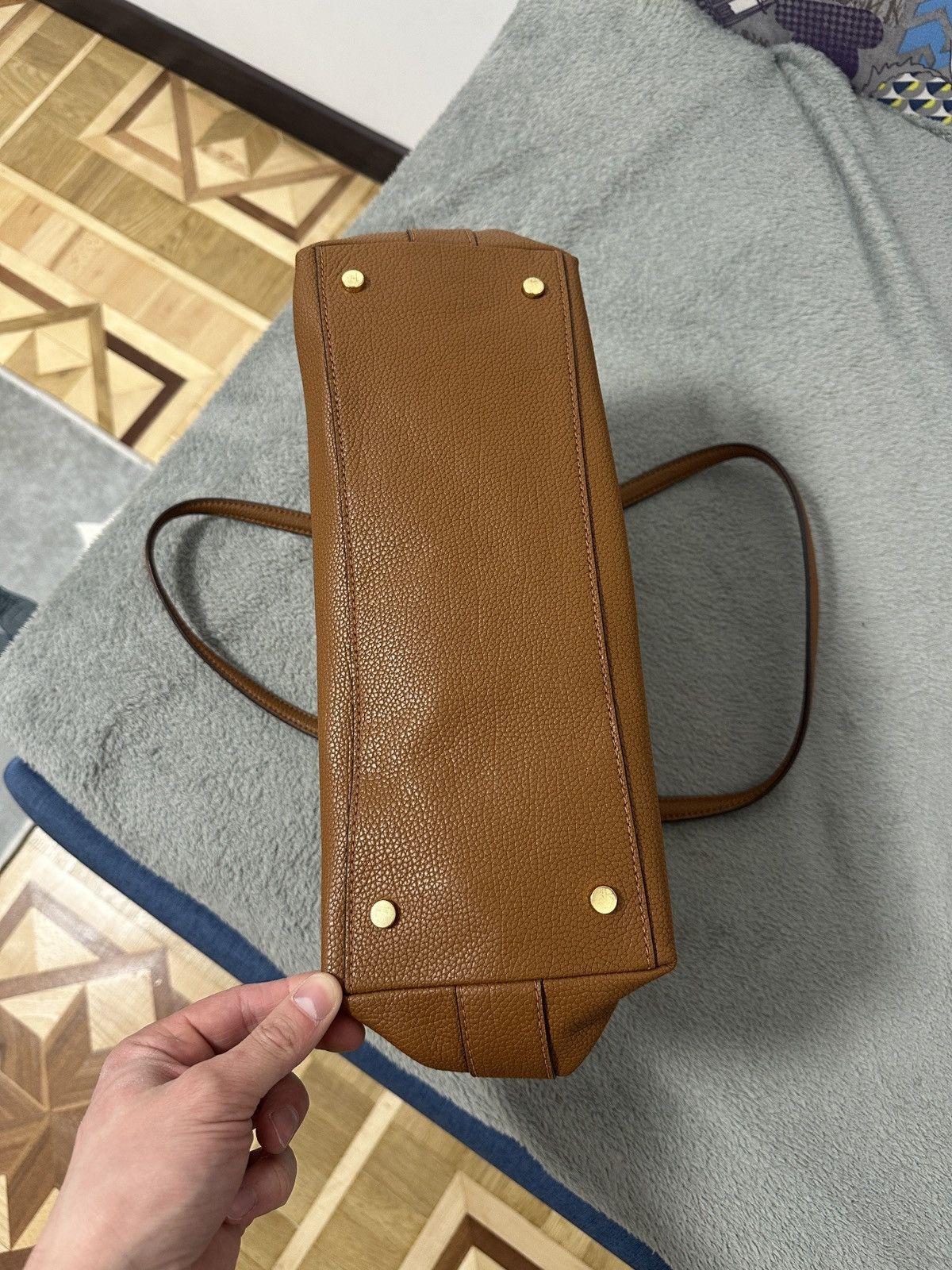 Ralph Lauren Ralph Lauren Cow Leather Tote Bag Size ONE SIZE - 13 Thumbnail