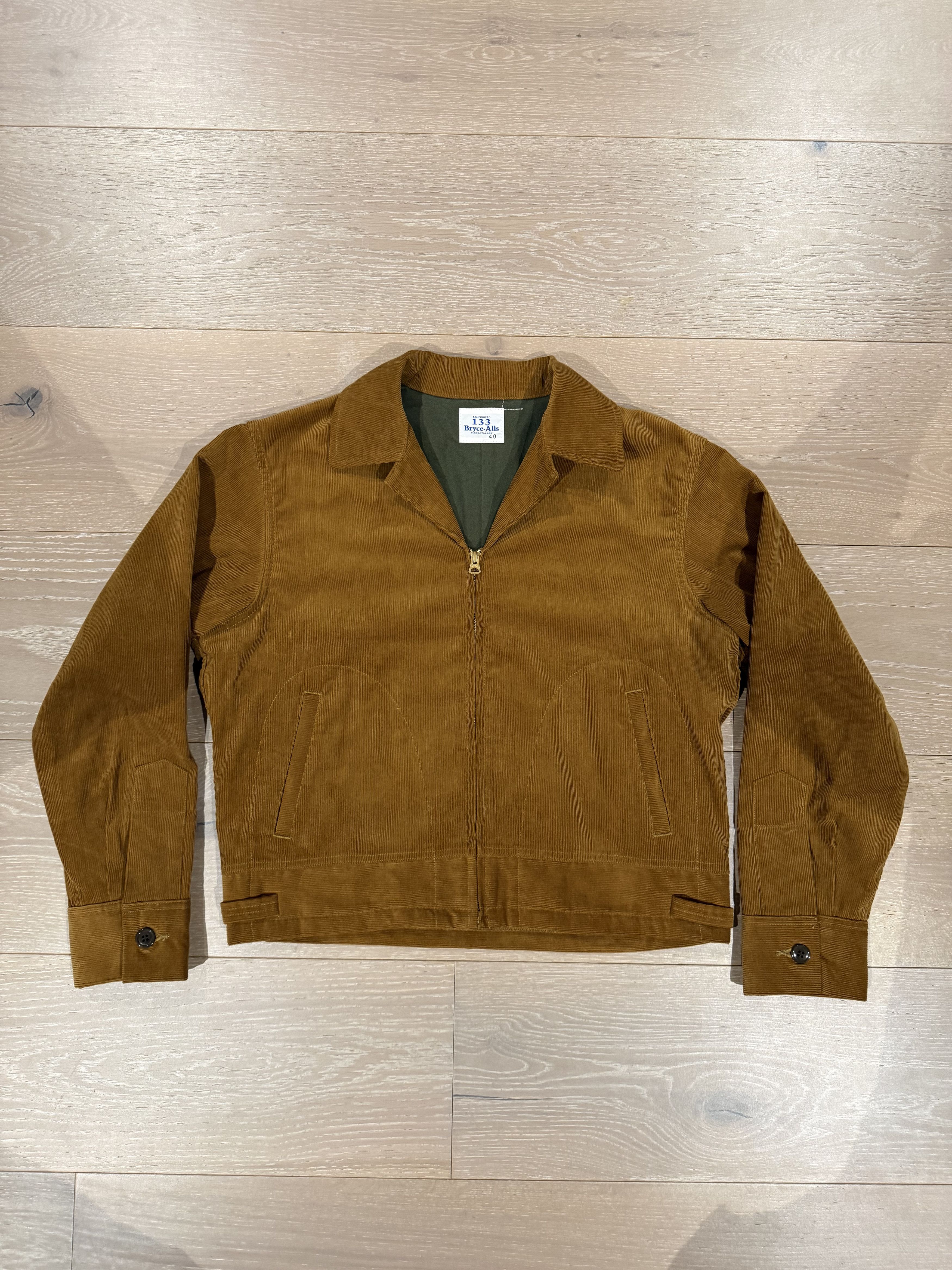 Bryceland's 💚 Bryceland's FFA Jacket Caramel Size 40 NEW Size US M / EU 48-50 / 2 - 7 Thumbnail