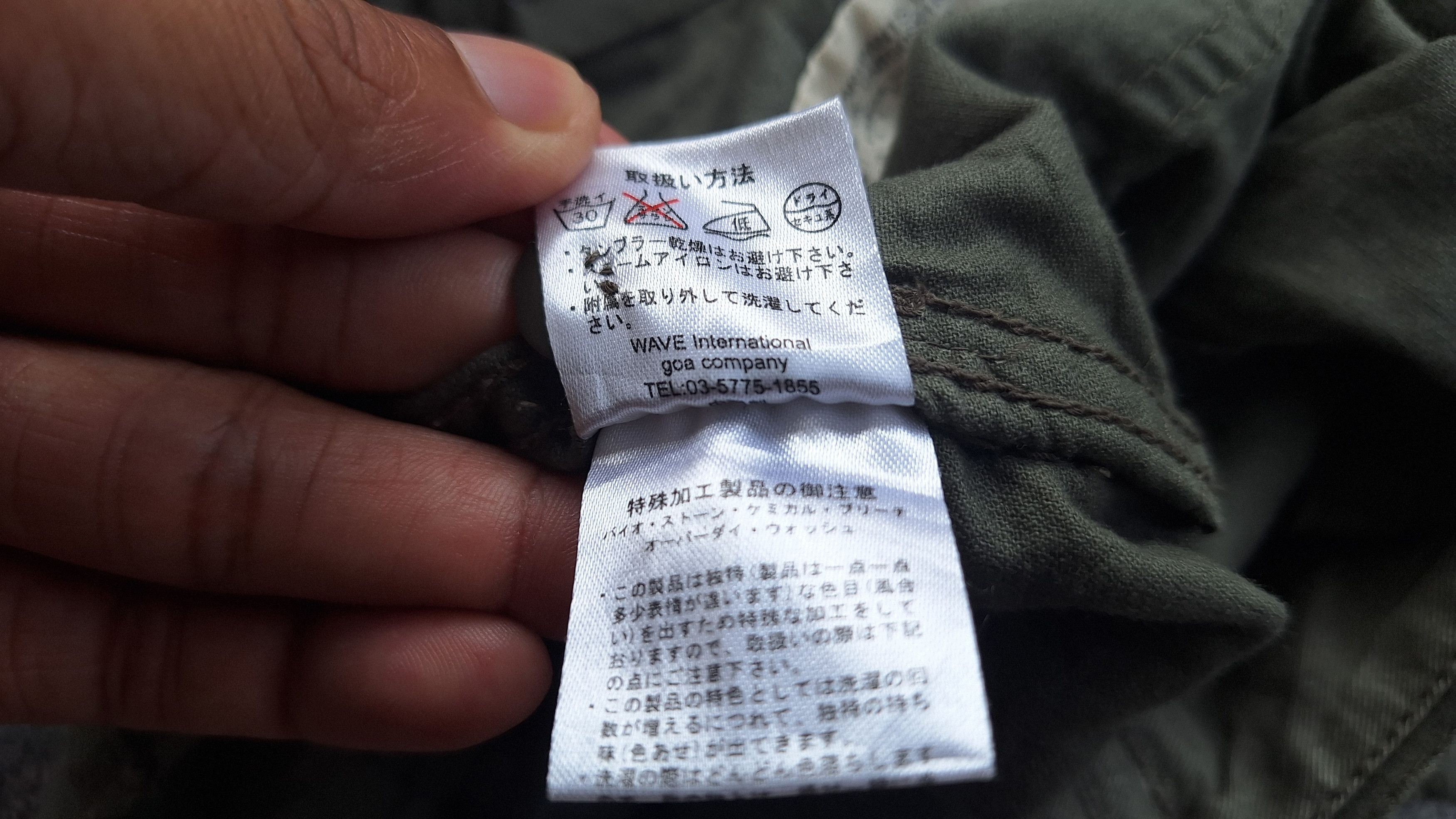 If Six Was Nine × Japanese Brand Vtg GOA MILITARYPANTS Skrit Size 30" / US 8 / IT 44 - 5 Thumbnail