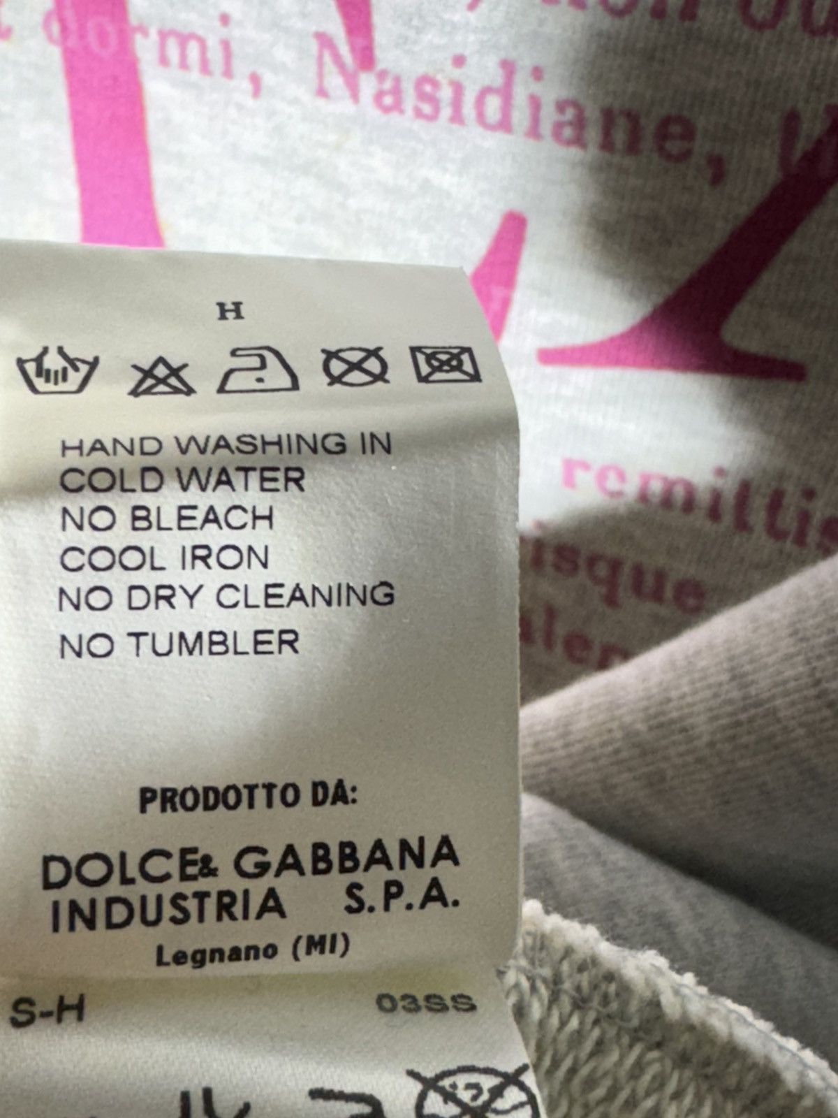 Dolce & Gabbana Dolce&Gabbana “Sex&Love” Runway Print Pin Cropped Sweatshirt Size M / US 6-8 / IT 42-44 - 6 Thumbnail