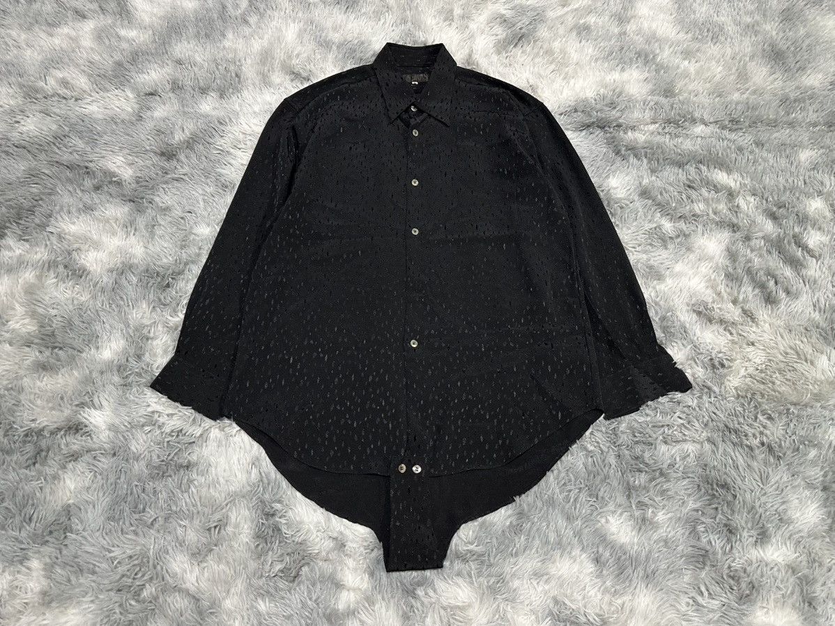 Japanese Brand 🔥Japanese Y2K Sekine Tail Shirt Black Leopard Goth Punk Size US L / EU 52-54 / 3 - 4 Thumbnail