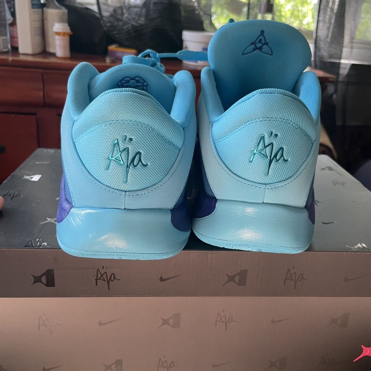 Nike Nike A’One Blue Indigo Size US 13 / EU 46 - 3 Thumbnail