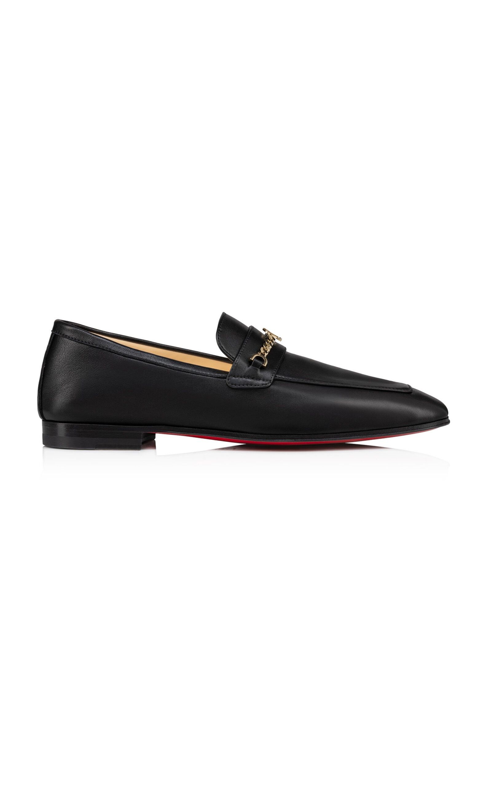 Christian Louboutin o1s1wg110425 Mj Moc Flat in Black Size US 8.5 / IT 38.5 - 2 Thumbnail