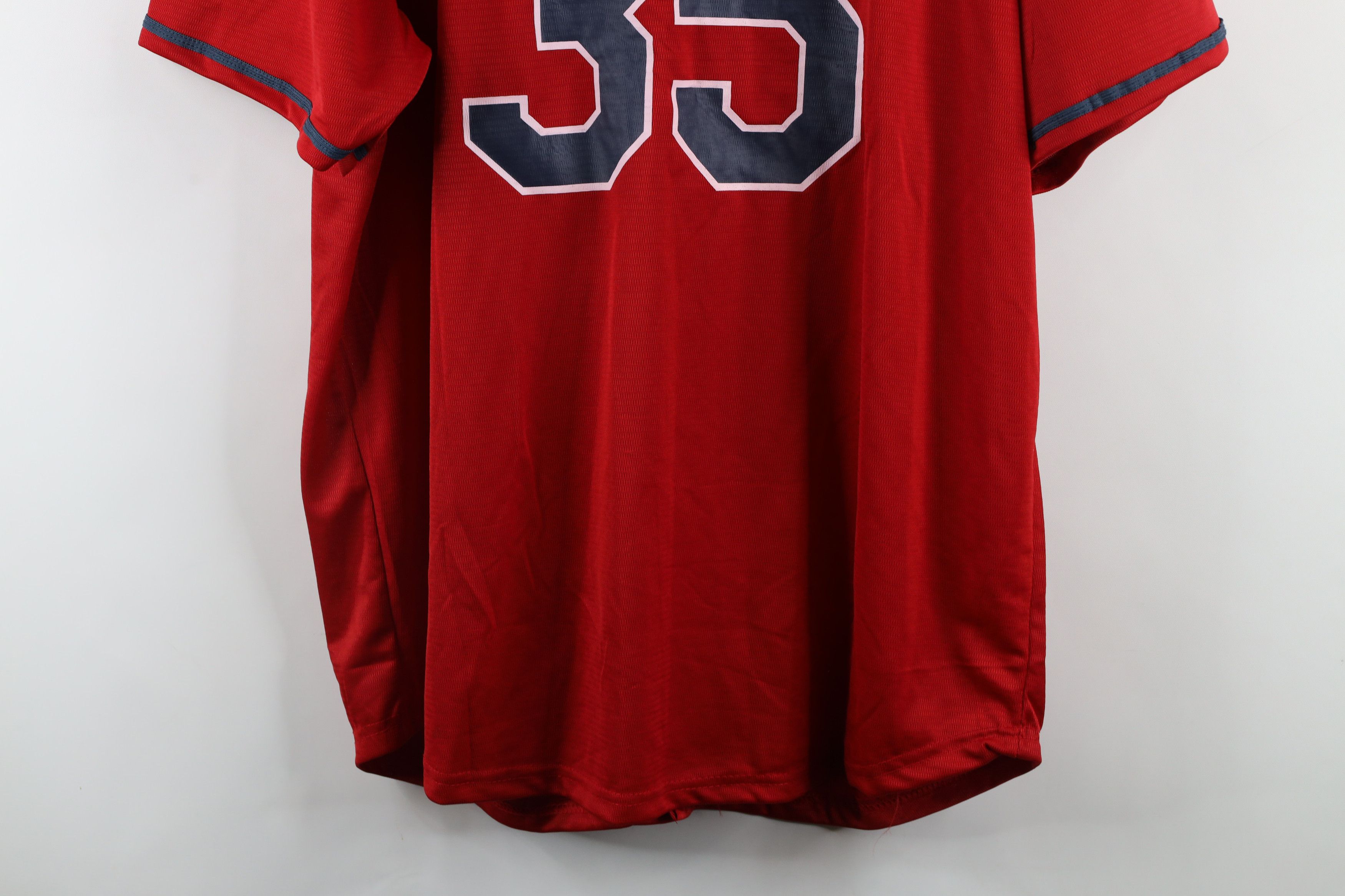 Vintage Streetwear Mercado Cleveland Indians Baseball Jersey Red Size US XL / EU 56 / 4 - 11 Thumbnail