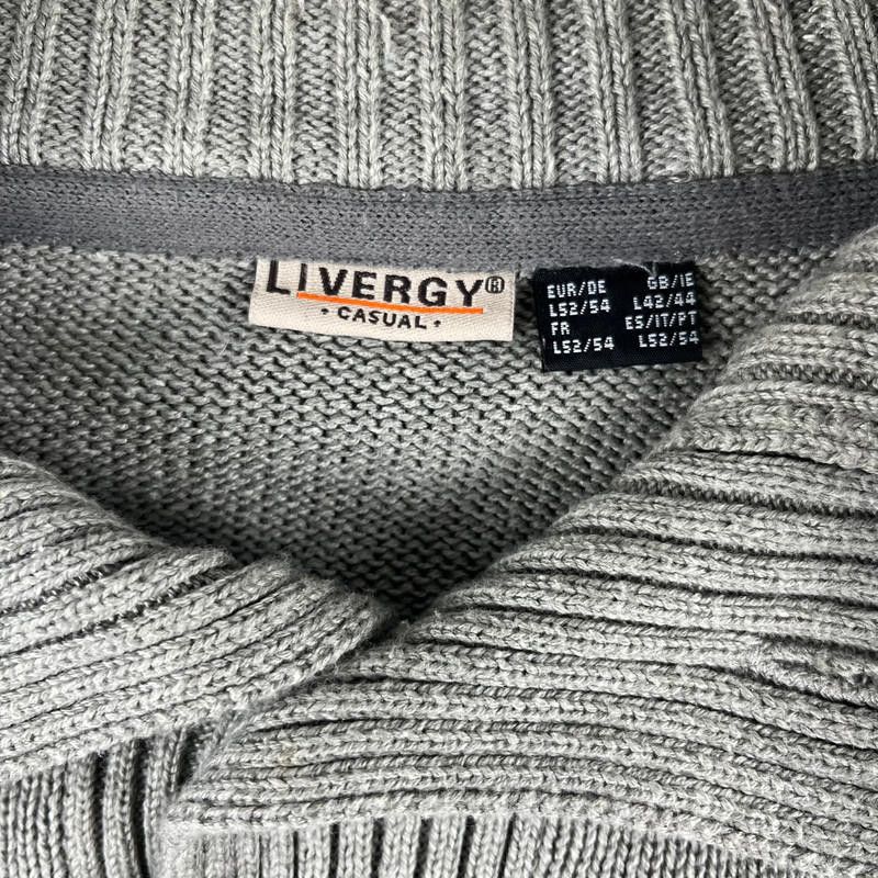 Designer Livergy Casual Sweater Button up L Size US L / EU 52-54 / 3 - 3 Thumbnail