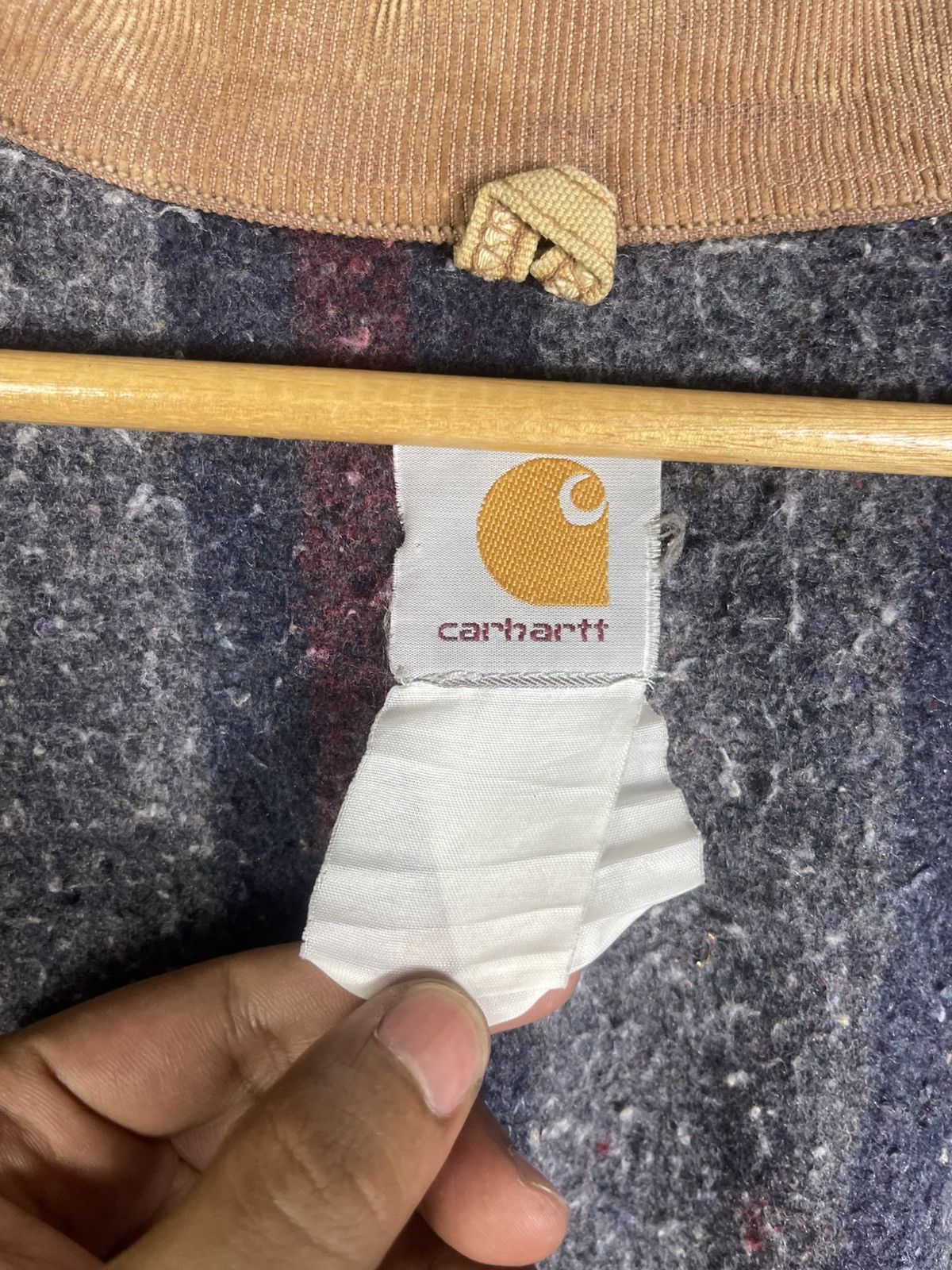 Carhartt VINTAGE Carhartt Chore Jacket Blanket Lined Faded Distressed Size US XXL / EU 58 / 5 - 3 Thumbnail