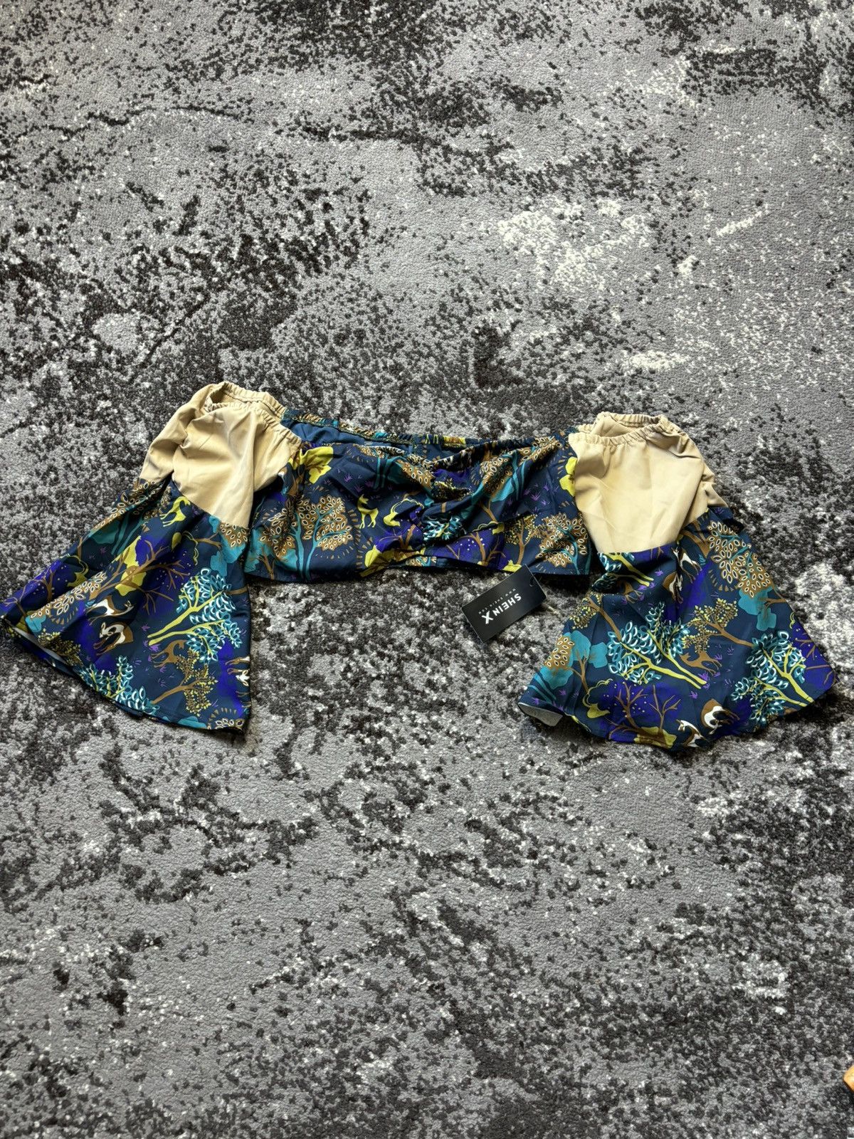 Designer × Japanese Brand × Shein Avant Garde Shein X multicoloured blouses Size M / US 6-8 / IT 42-44 - 1 Thumbnail