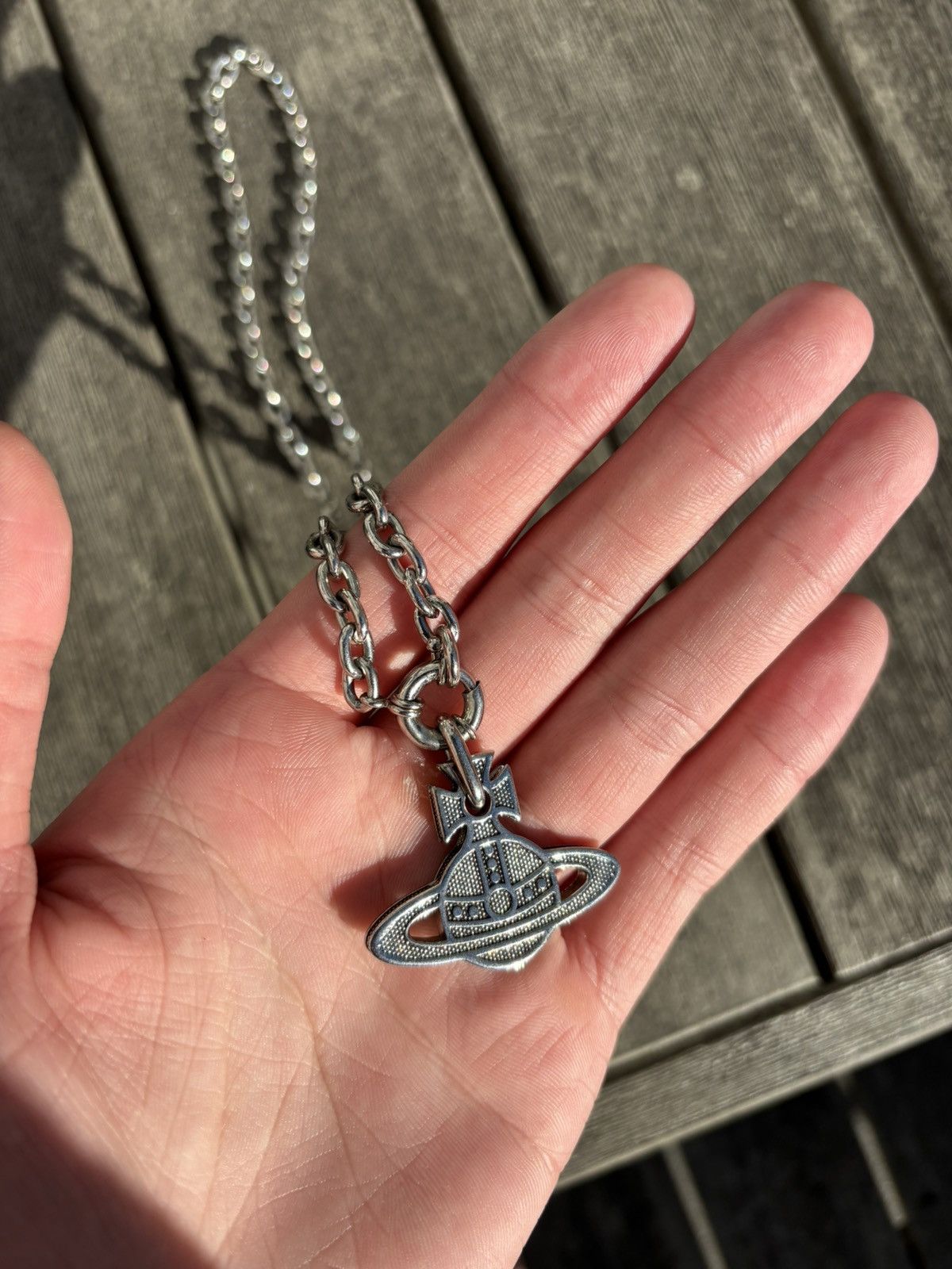 Vivienne Westwood Hilario pendant chunky necklace Size ONE SIZE - 1 Thumbnail