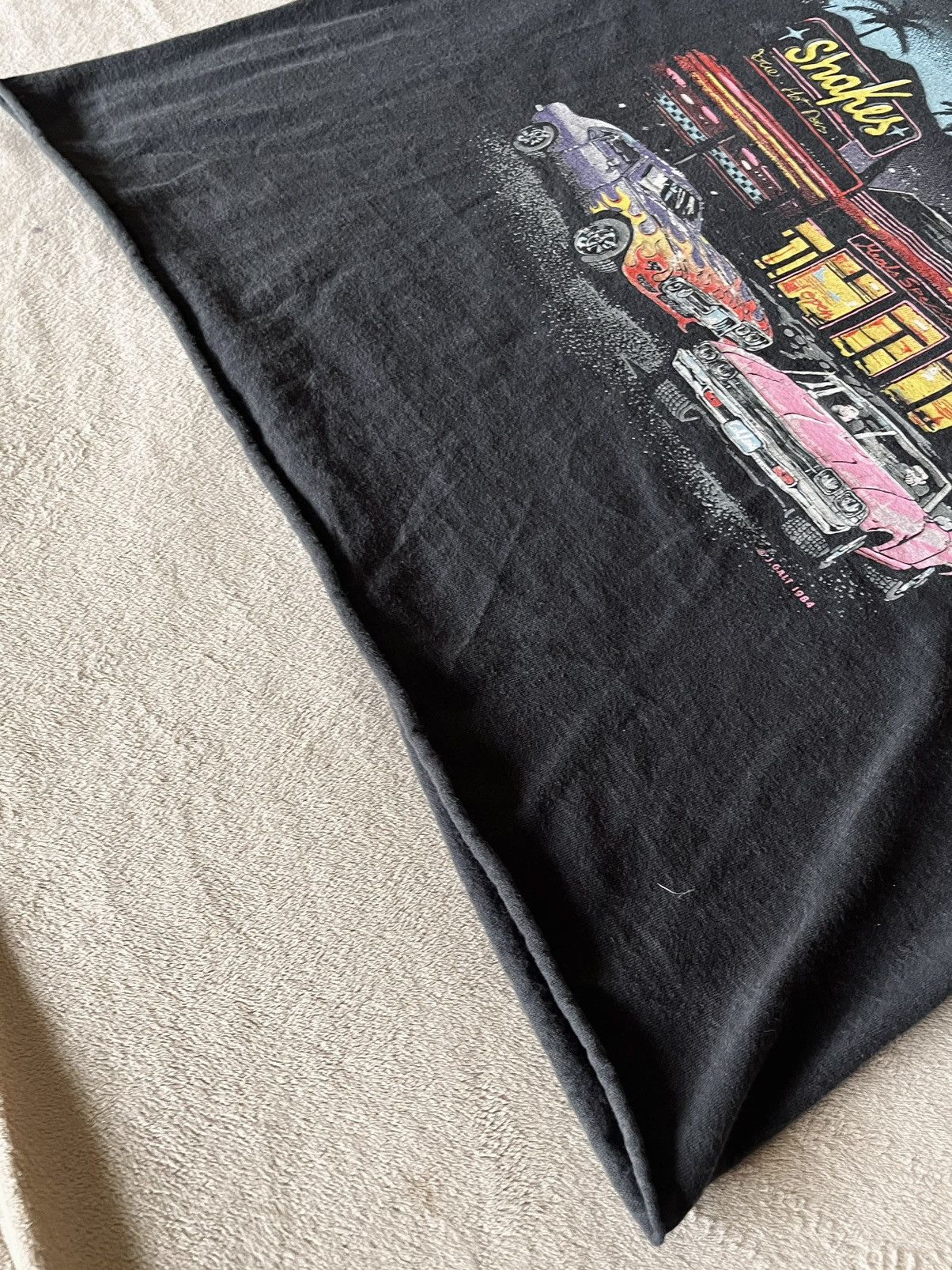 Vintage Vintage J. Galt Drive-In Tee (Black) - Large Size US L / EU 52-54 / 3 - 5 Thumbnail