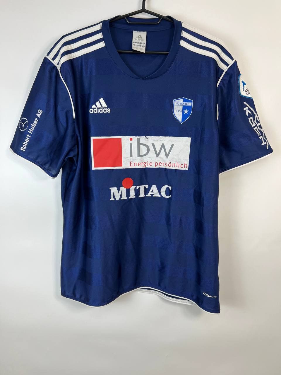 FC WOHLEN 2012 2013 MATCH ISSUE SHIRT #7 ANGELO SWISS