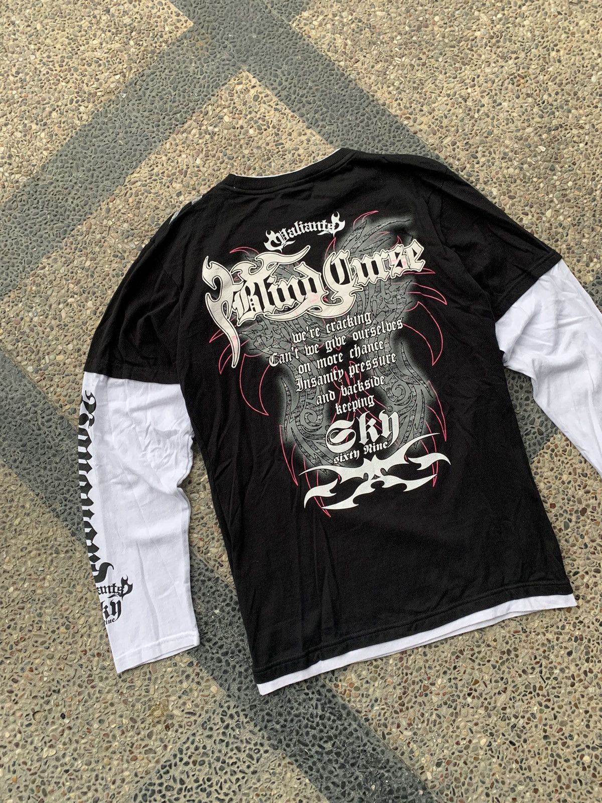 If Six Was Nine × Japanese Brand × Le Grande Bleu (L.G.B.) Beaumere poem longsleeve tshirt Size US L / EU 52-54 / 3 - 3 Thumbnail