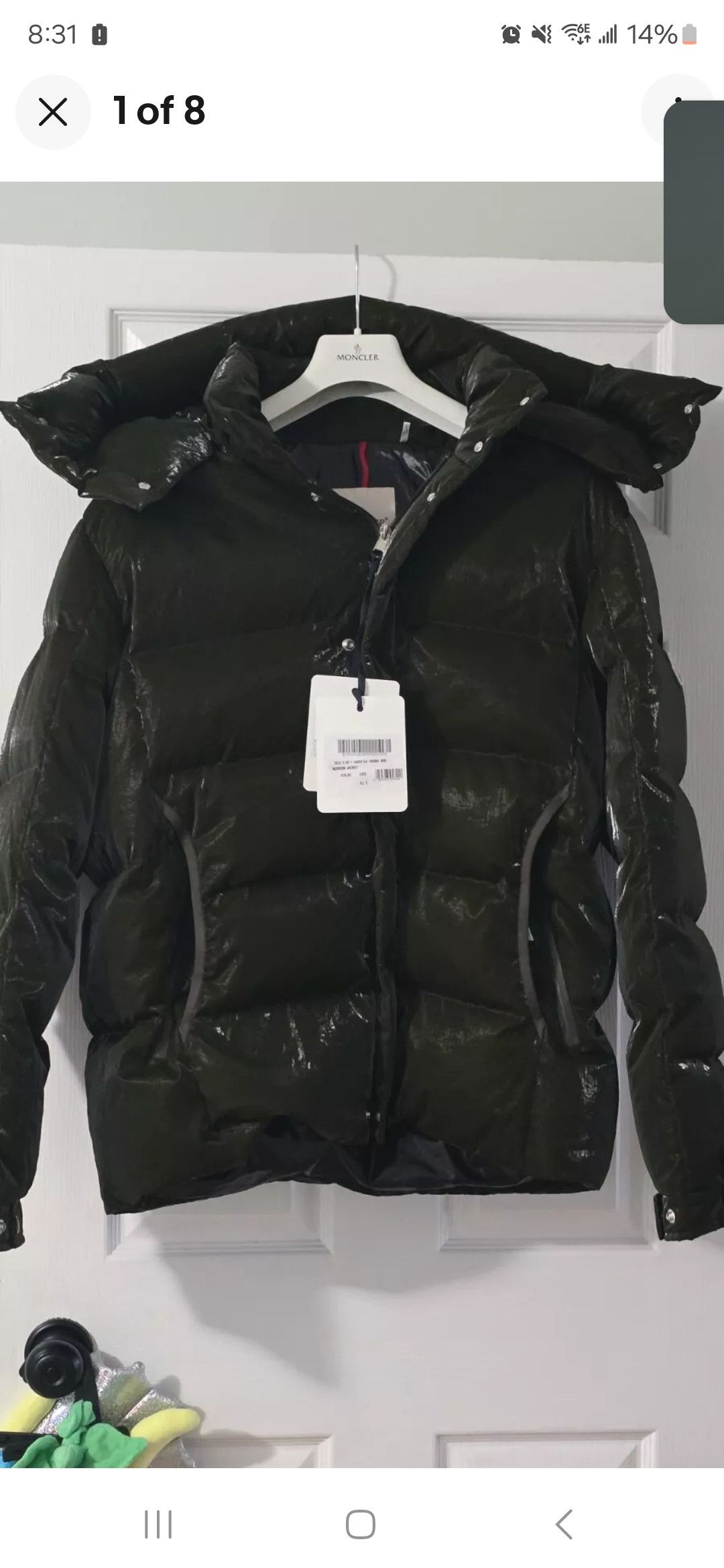 Moncler Moncler Verdon Jacket exclusive green color sz 3 Size US L / EU 52-54 / 3 - 1 Thumbnail