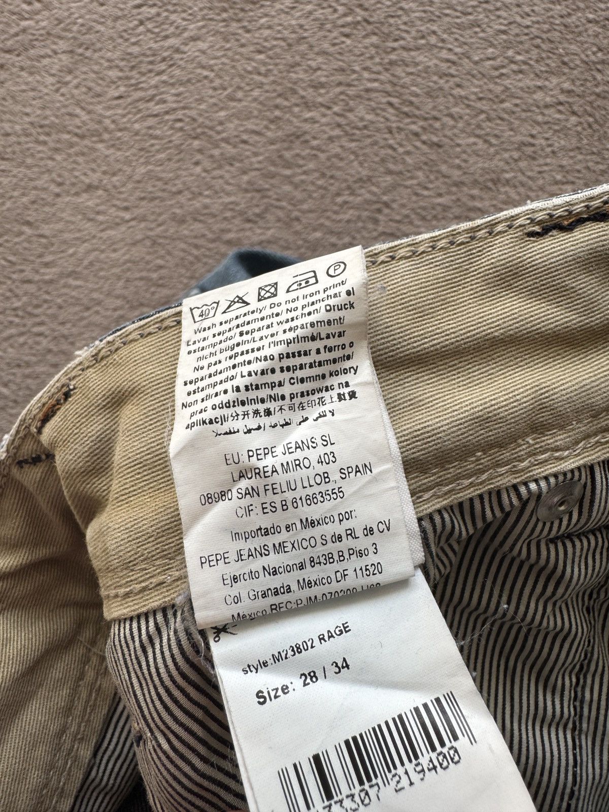 Le Grande Bleu (L.G.B.) Y2K Straight Mudwash distressed Jeans Y/Project if6was9 vibe Size US 28 / EU 44 - 8 Thumbnail