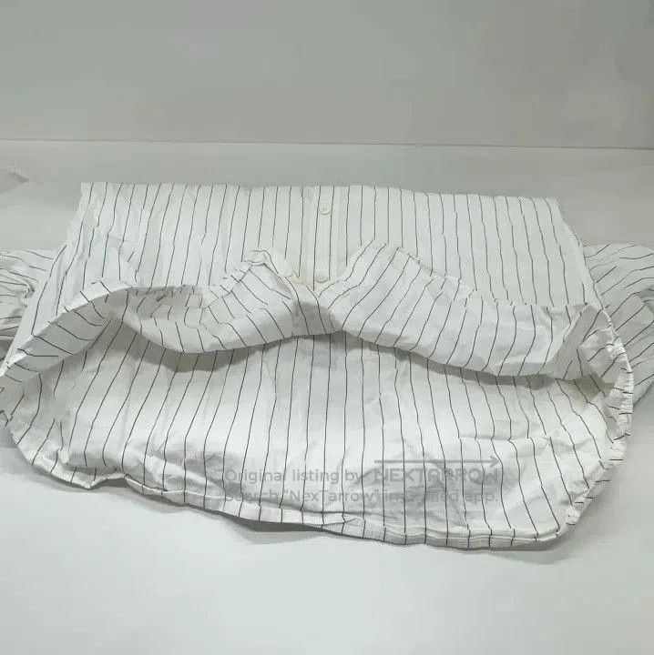 Balenciaga Balenciaga Striped Logo Short Sleeve Shirt. Size US S / EU 44-46 / 1 - 4 Thumbnail