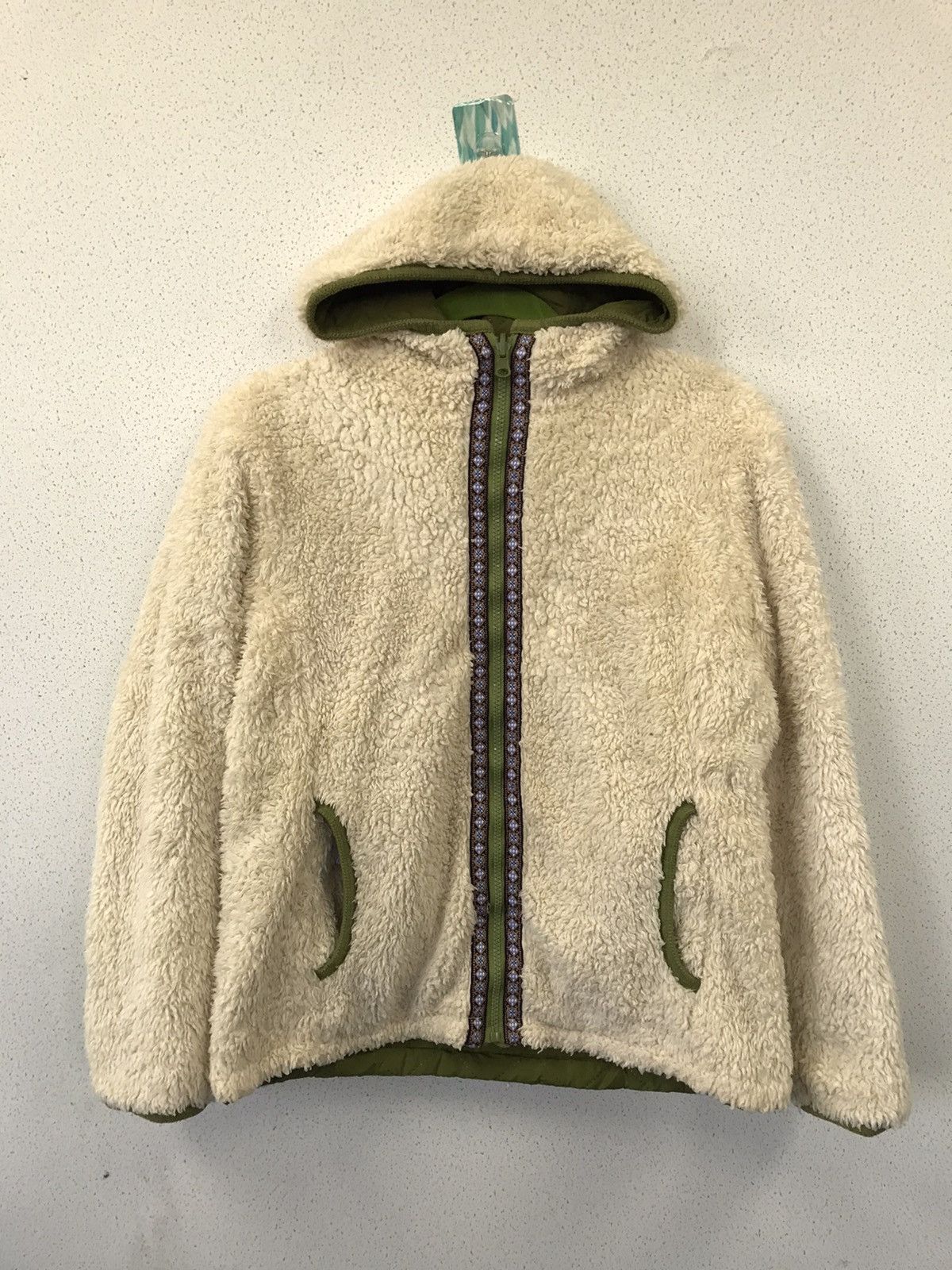 Japanese Brand Women Reversible Fleece Jacket Size M / US 6-8 / IT 42-44 - 2 Thumbnail