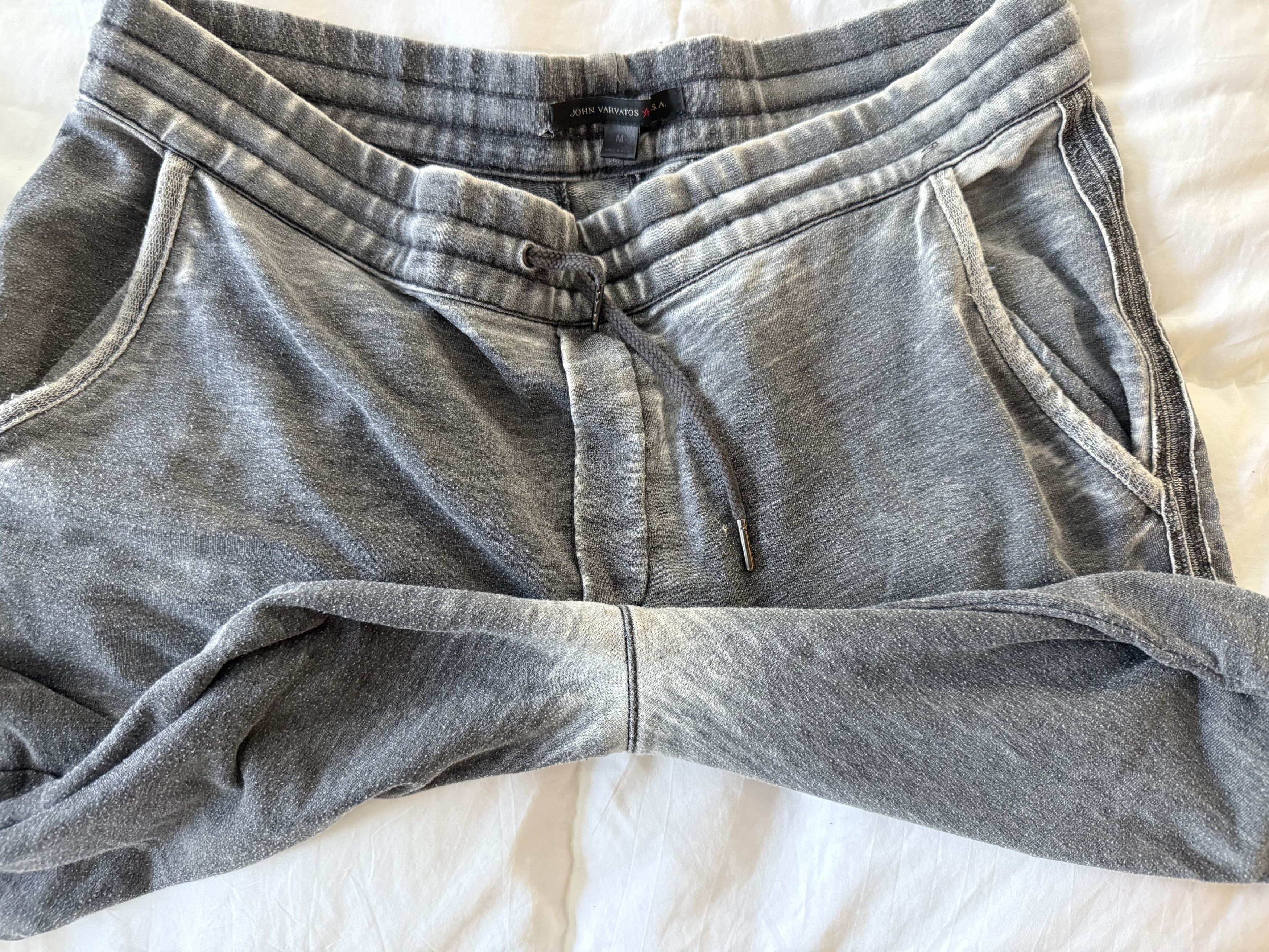 John Varvatos John Varvatos Star USA Black Sweatpants (Size L) Size US 33 - 4 Thumbnail
