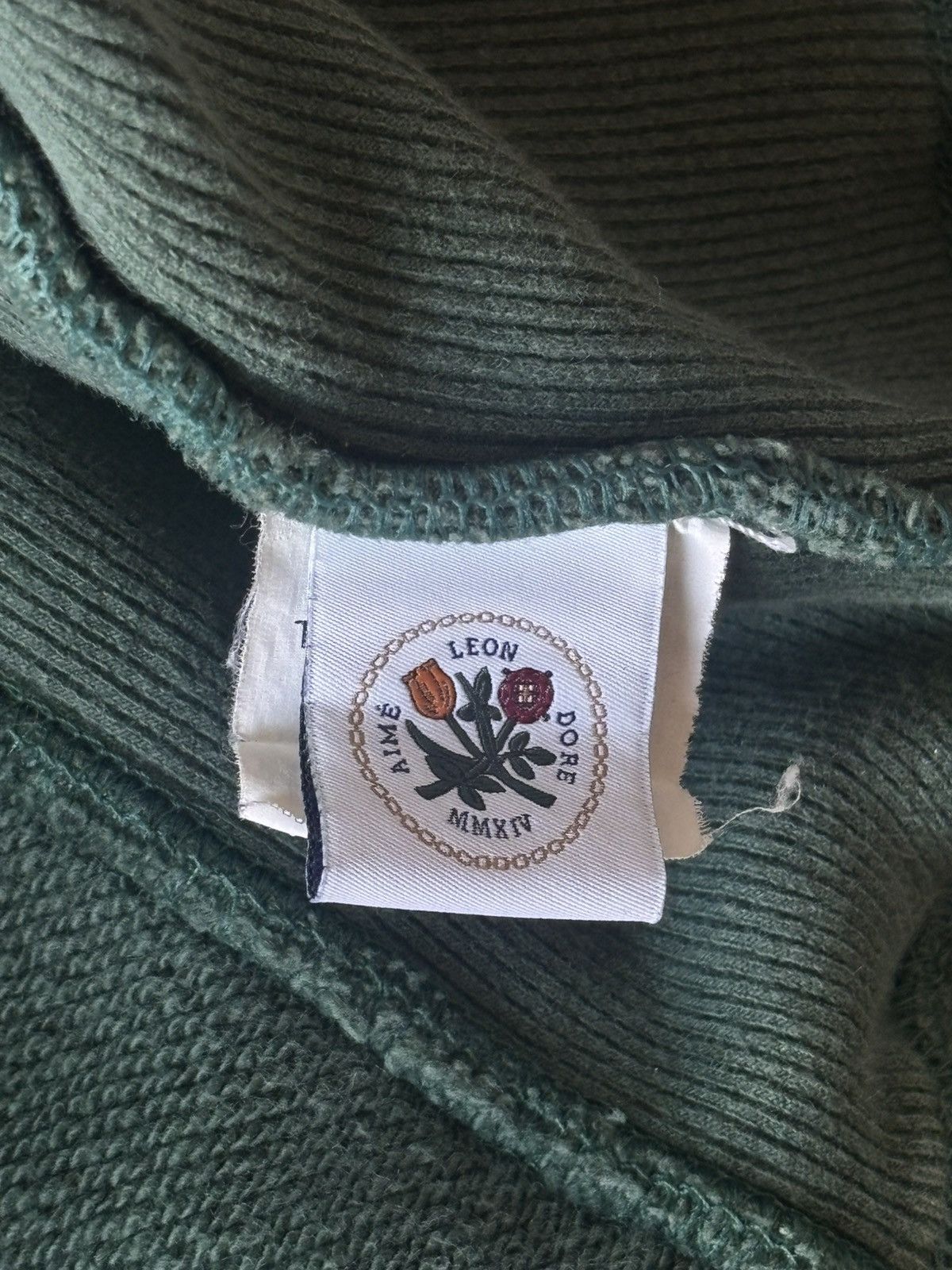 Aime Leon Dore Aimé Leon Dore: Logo Hoodie (Green, XL) Size US XL / EU 56 / 4 - 6 Thumbnail