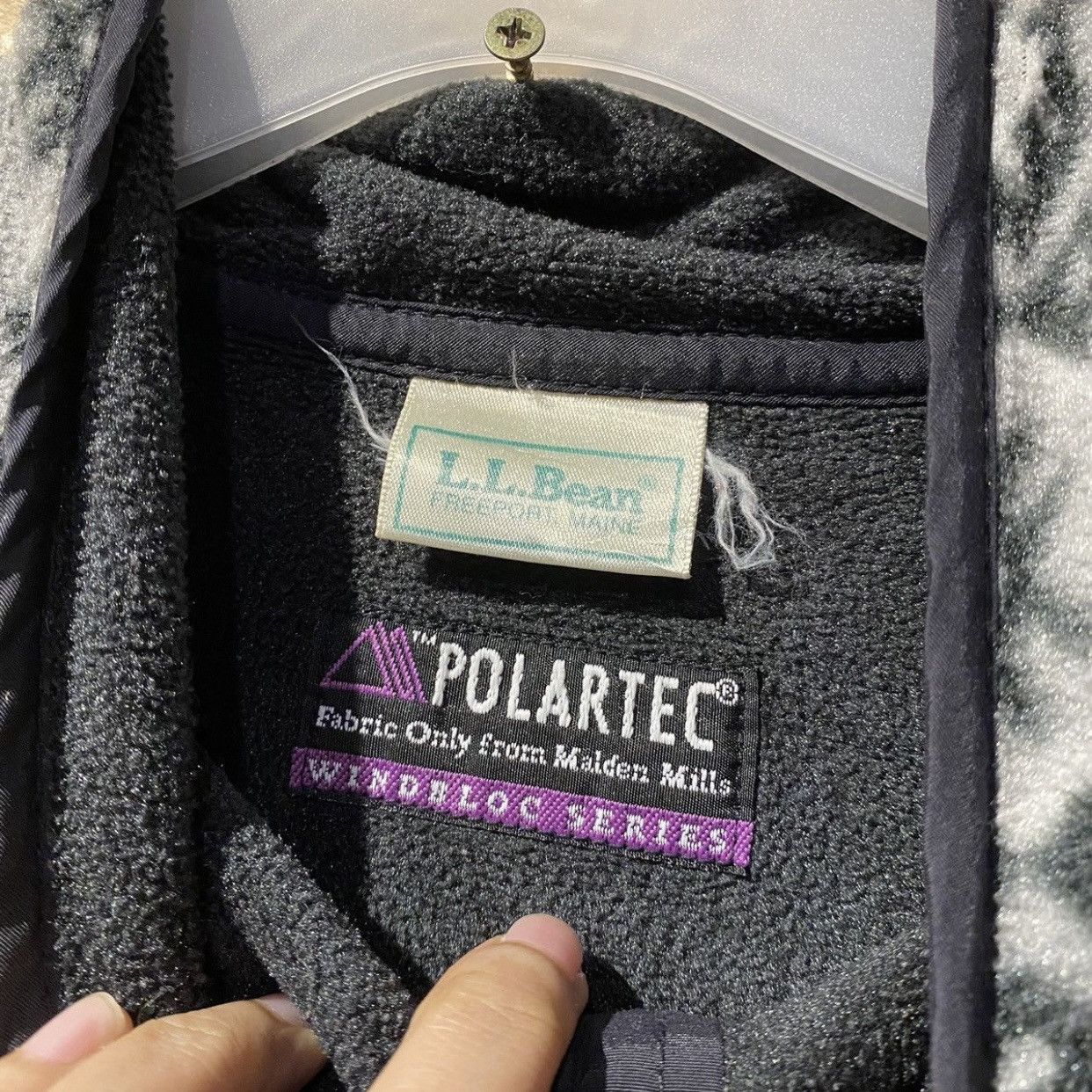 L.L. Bean × Vintage LL BEAN PULLOVER FLEECE POLARTEC Size US L / EU 52-54 / 3 - 10 Thumbnail