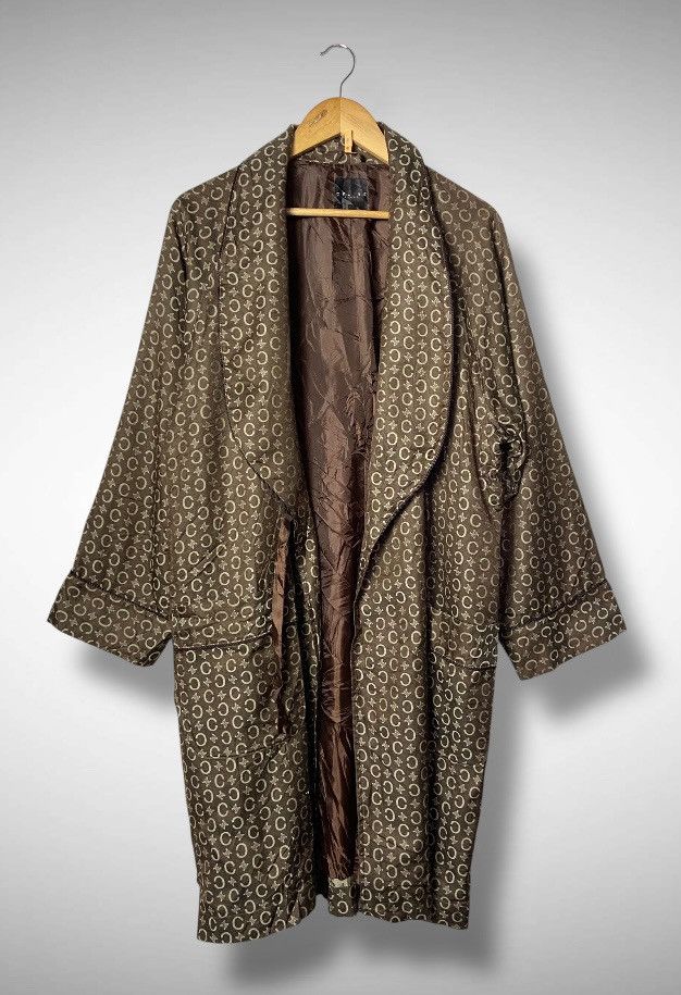 Celine Vintage Celine Homme Monogram Print Robe Size US M / EU 48-50 / 2 - 1 Thumbnail