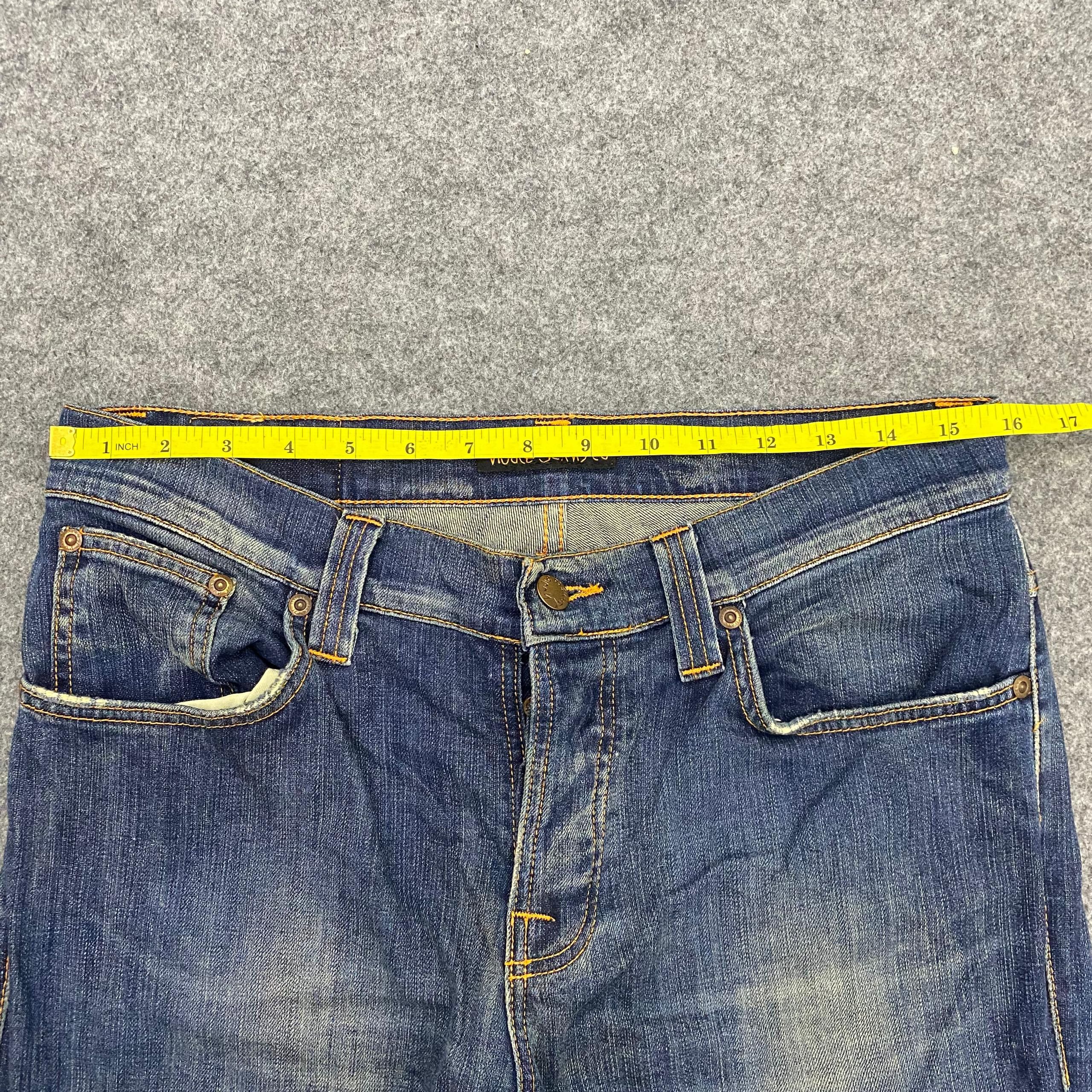 Nudie Jeans 💥Best Offer💥Vintage Nudie Bootcut Distressed Denim Size US 33 - 4 Thumbnail