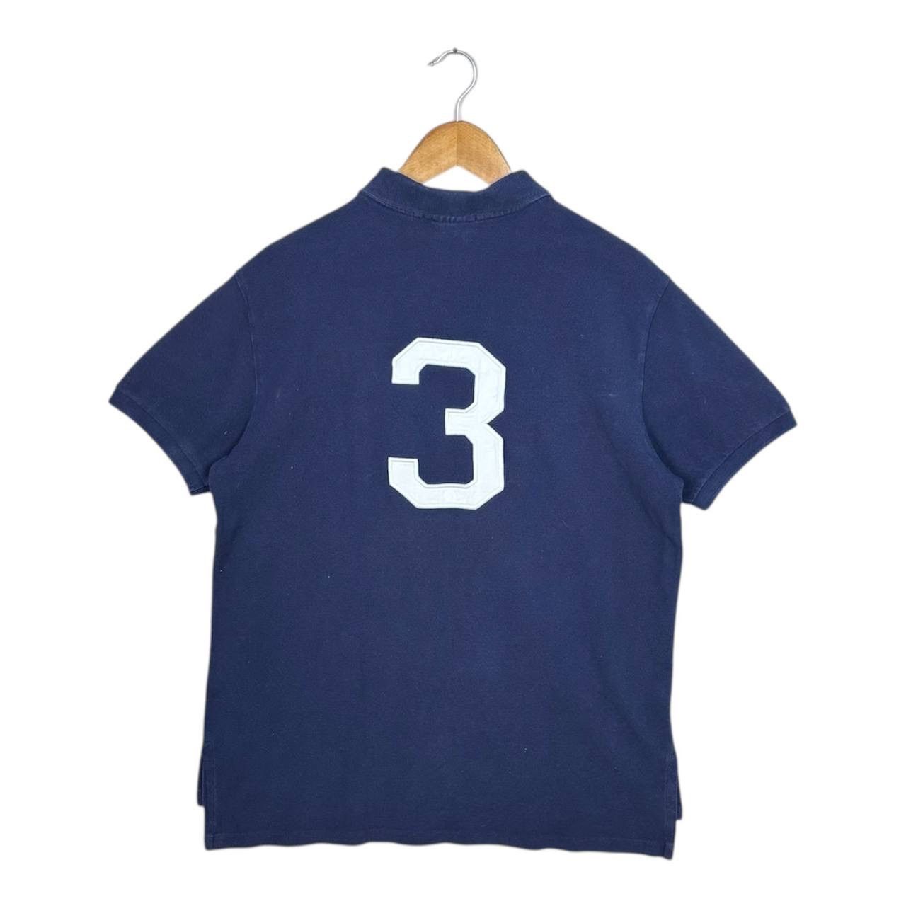 Polo Ralph Lauren Vtg Polo Ralph Lauren LXVII Big Pony Polo Shirt Navy Large Size US L / EU 52-54 / 3 - 2 Thumbnail