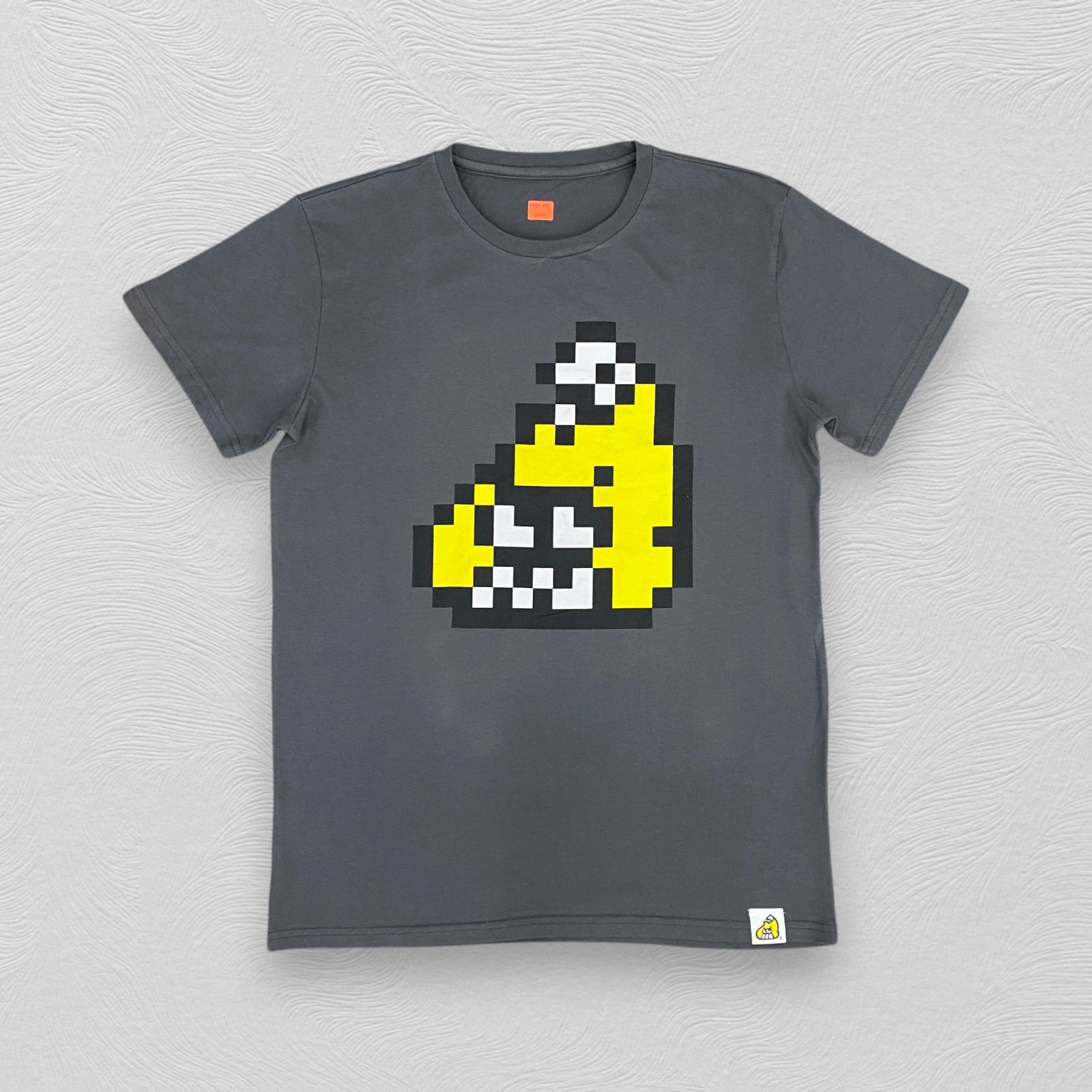 Japanese Brand Firefin Grey 8-Bit FishFry Nintendo TShirt - J015 Size US M / EU 48-50 / 2 - 1 Thumbnail