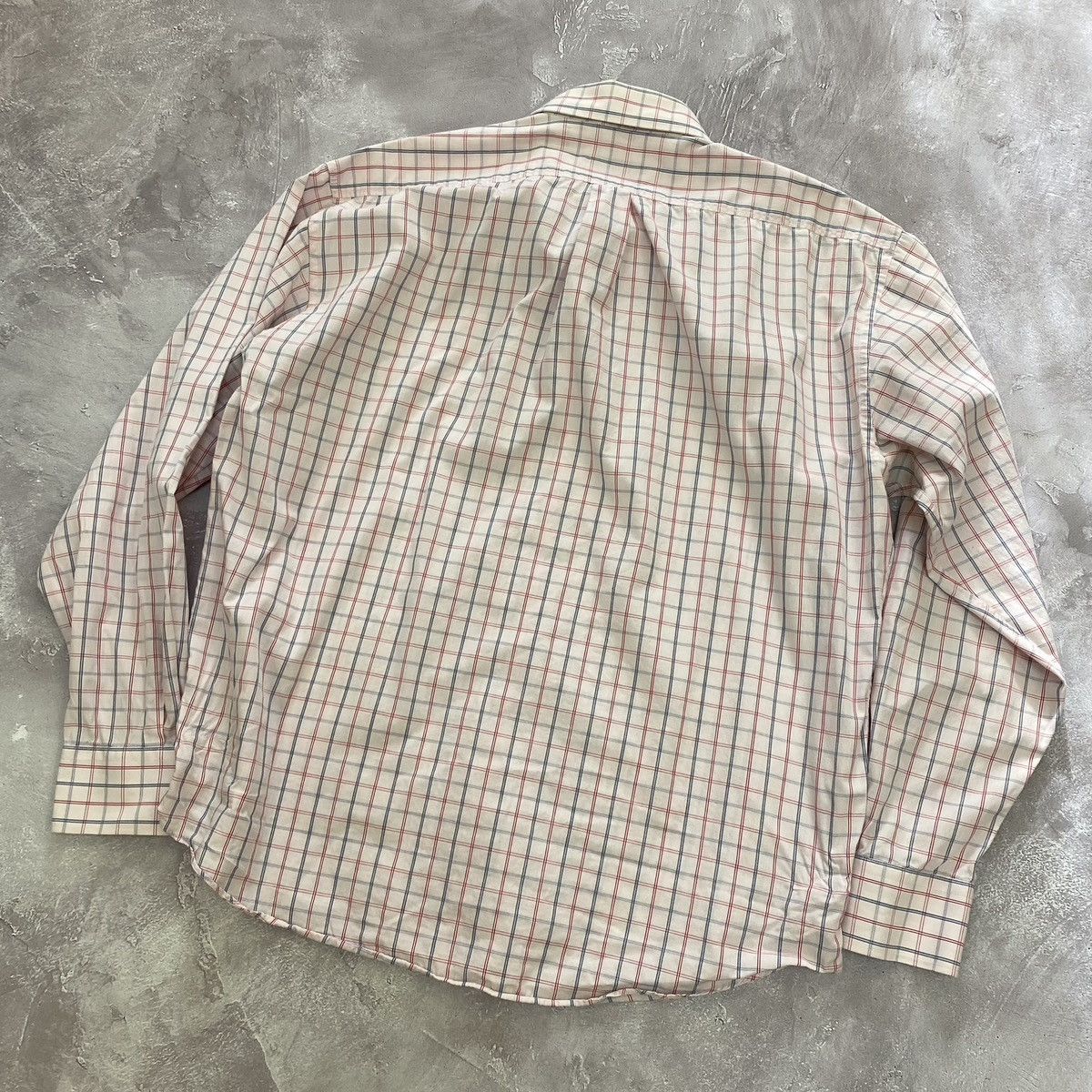 Yves Saint Laurent Vintage YSL Long Sleeve Checkered Shirt Size L Size US L / EU 52-54 / 3 - 11 Thumbnail