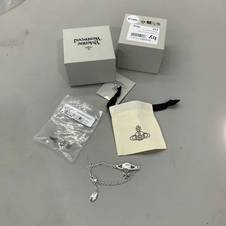 Vivienne Westwood Vivienne Westwood Mayfair Saturn Brass Bracelet 0079 Size ONE SIZE - 1 Thumbnail