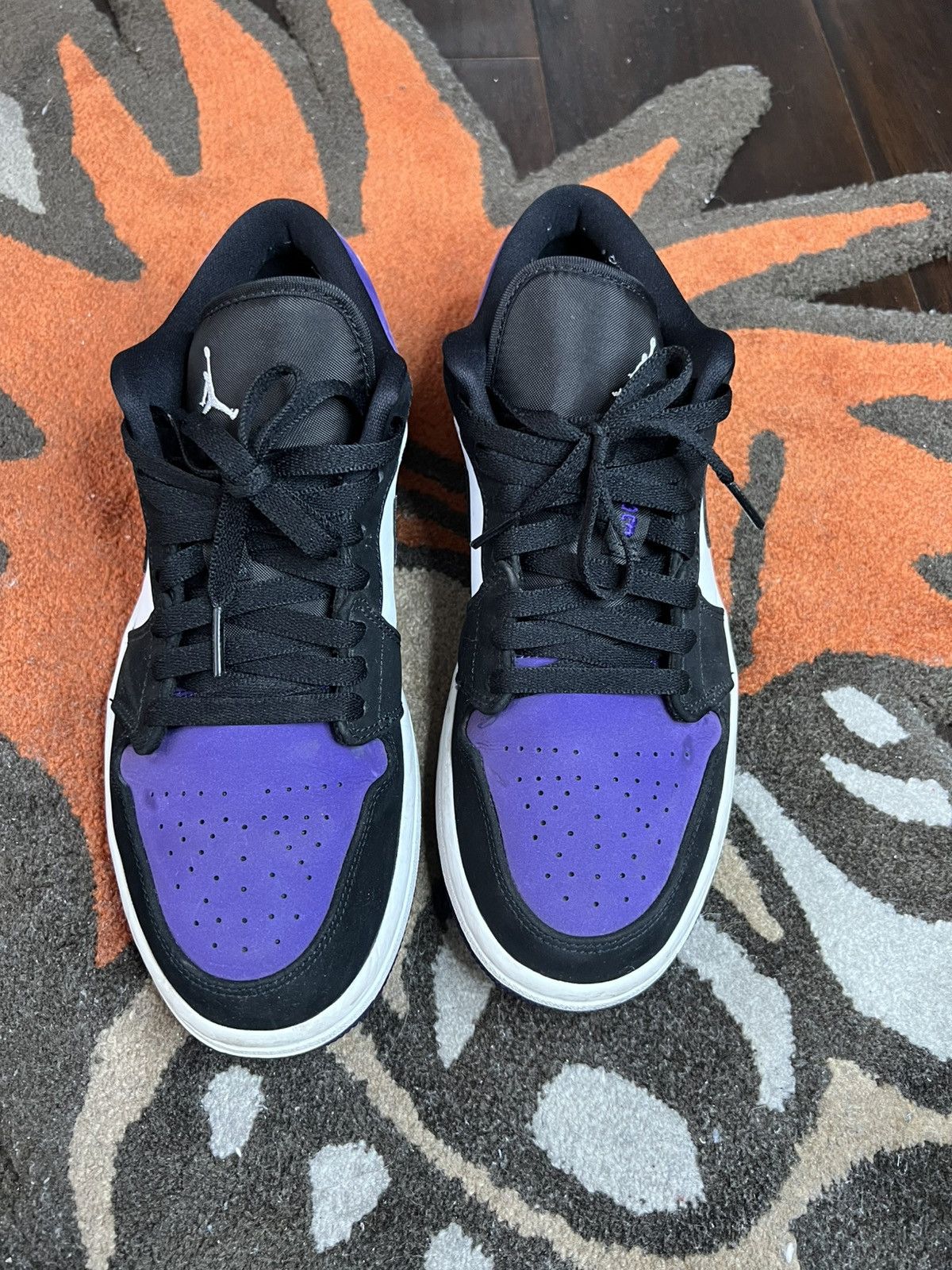 Jordan Brand × Nike Jordan 1 Low Court Purple Size US 8 / EU 41 - 1 Thumbnail