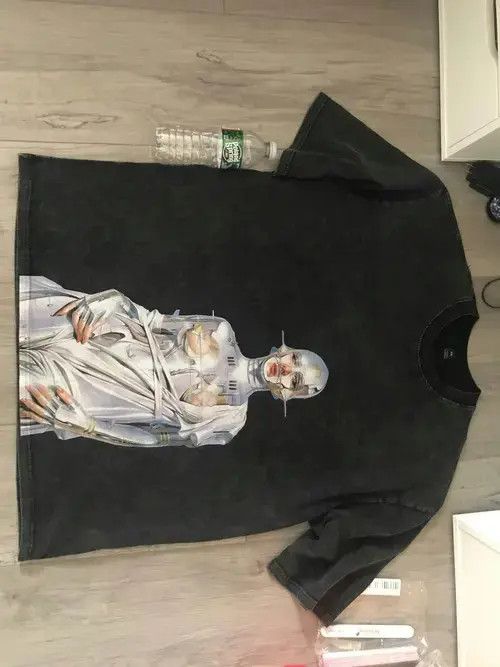VIBE Oversized T-Shirt V Robot Graphic Print Size US L / EU 52-54 / 3 - 4 Thumbnail