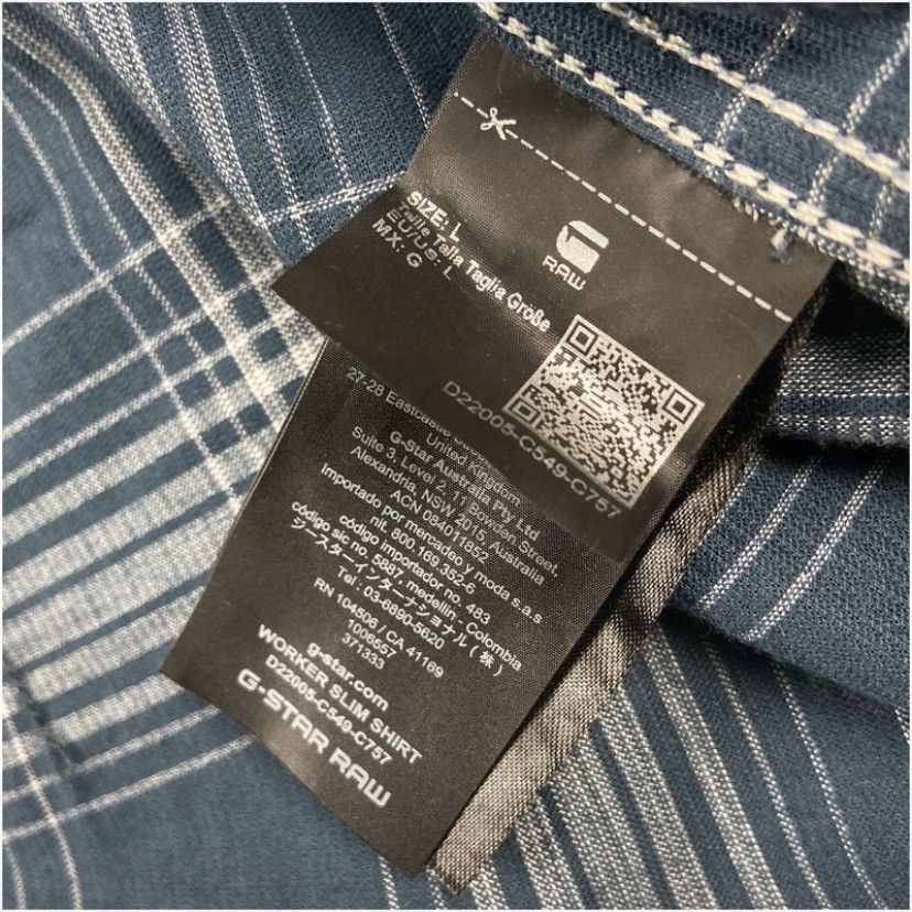 G-Star G Star Raw Shirt Size US L / EU 52-54 / 3 - 13 Thumbnail