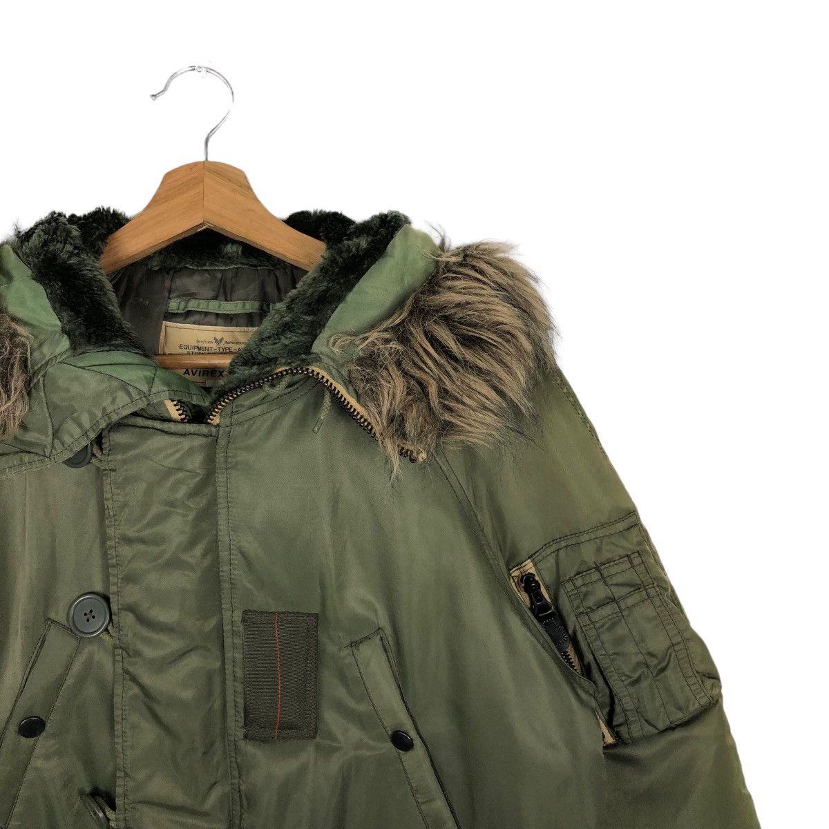 Avirex 🔥90s Bondage Riot Riot Bomber Jacket Avirex Mink Fur Hoodie Size US S / EU 44-46 / 1 - 6 Thumbnail