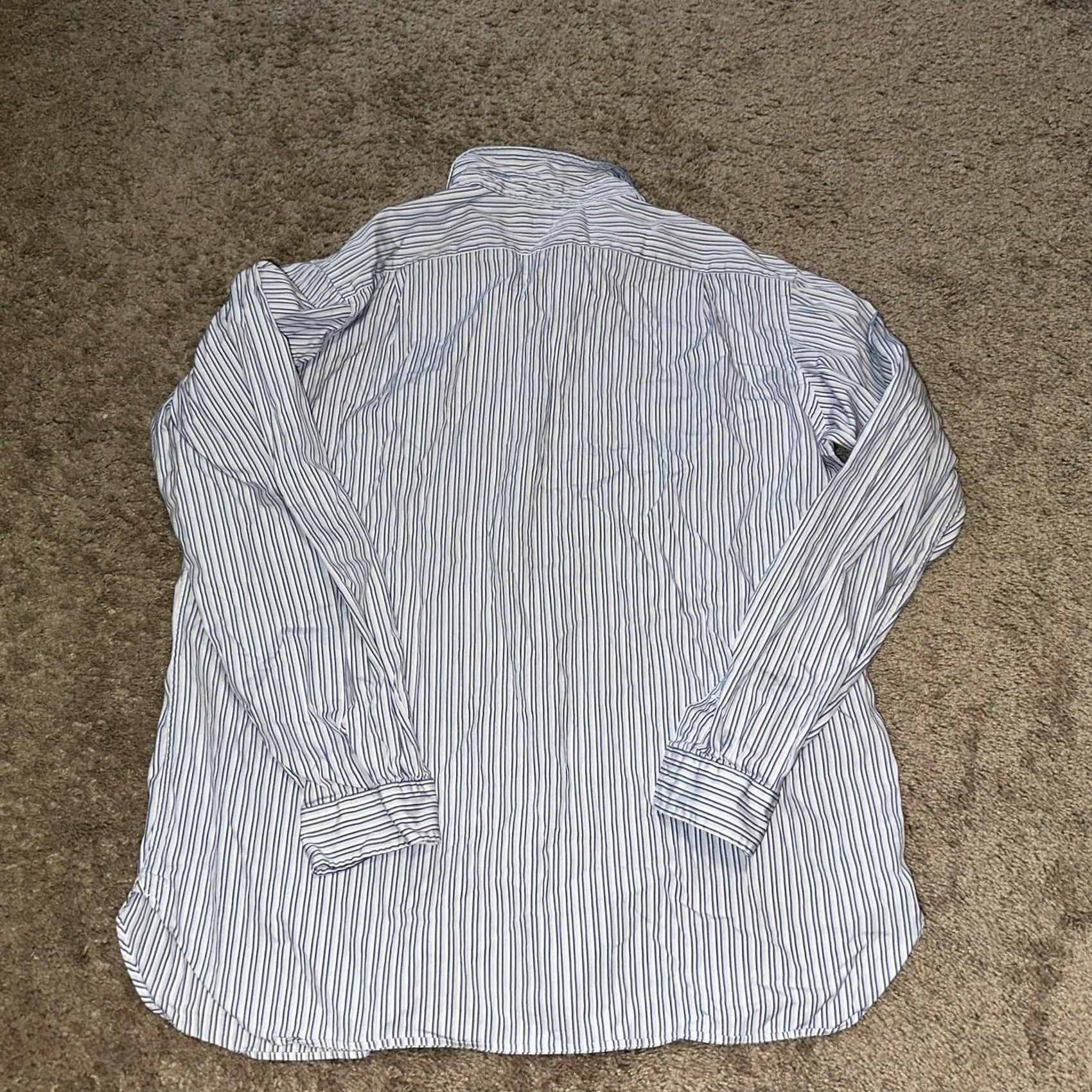 Polo Ralph Lauren VINTAGE Polo Ralph Lauren Shirt Men XL Pony Oxford Sailing Striped Long Sleeve Button-Up Size US XL / EU 56 / 4 - 5 Thumbnail