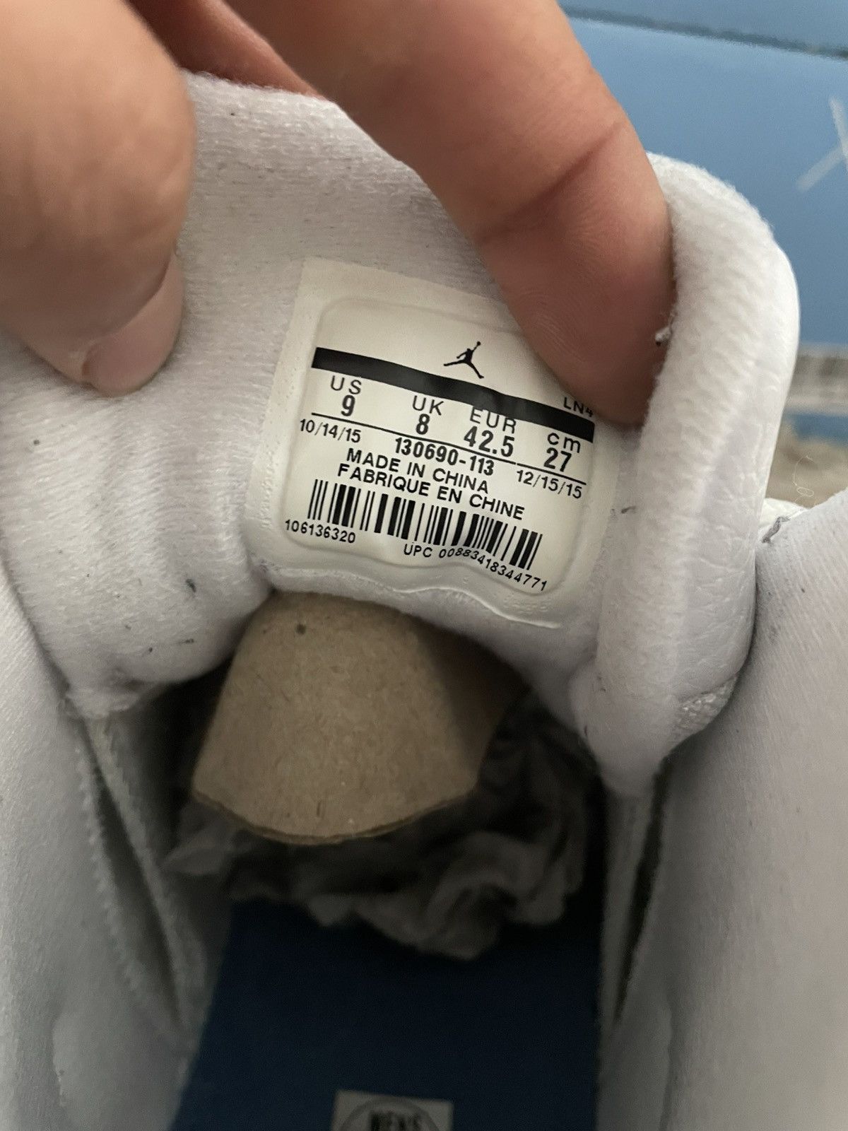 Jordan Brand Jordan 12 French Blue Size US 9 / EU 42 - 7 Thumbnail